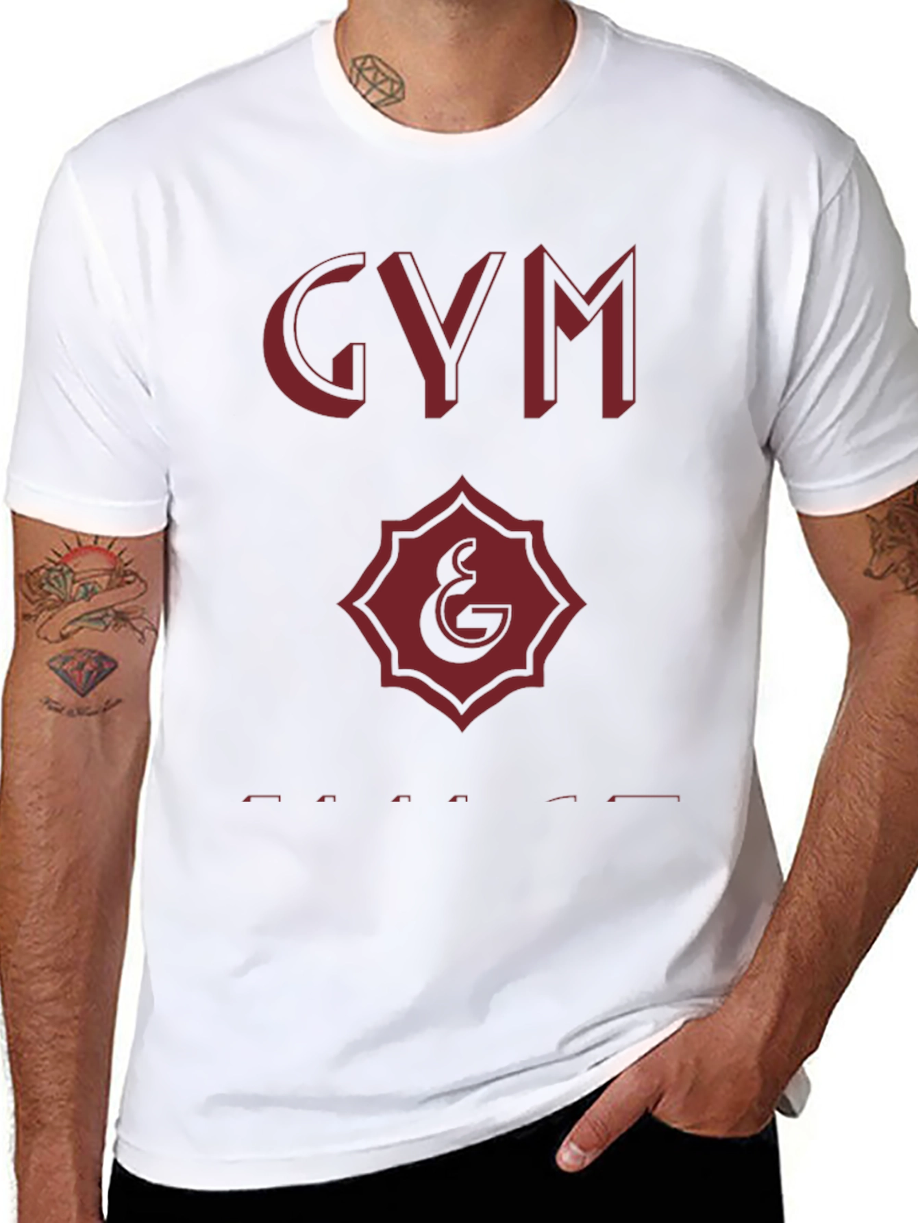 Gym Black T-Shirt - Stylish Workout Apparel
