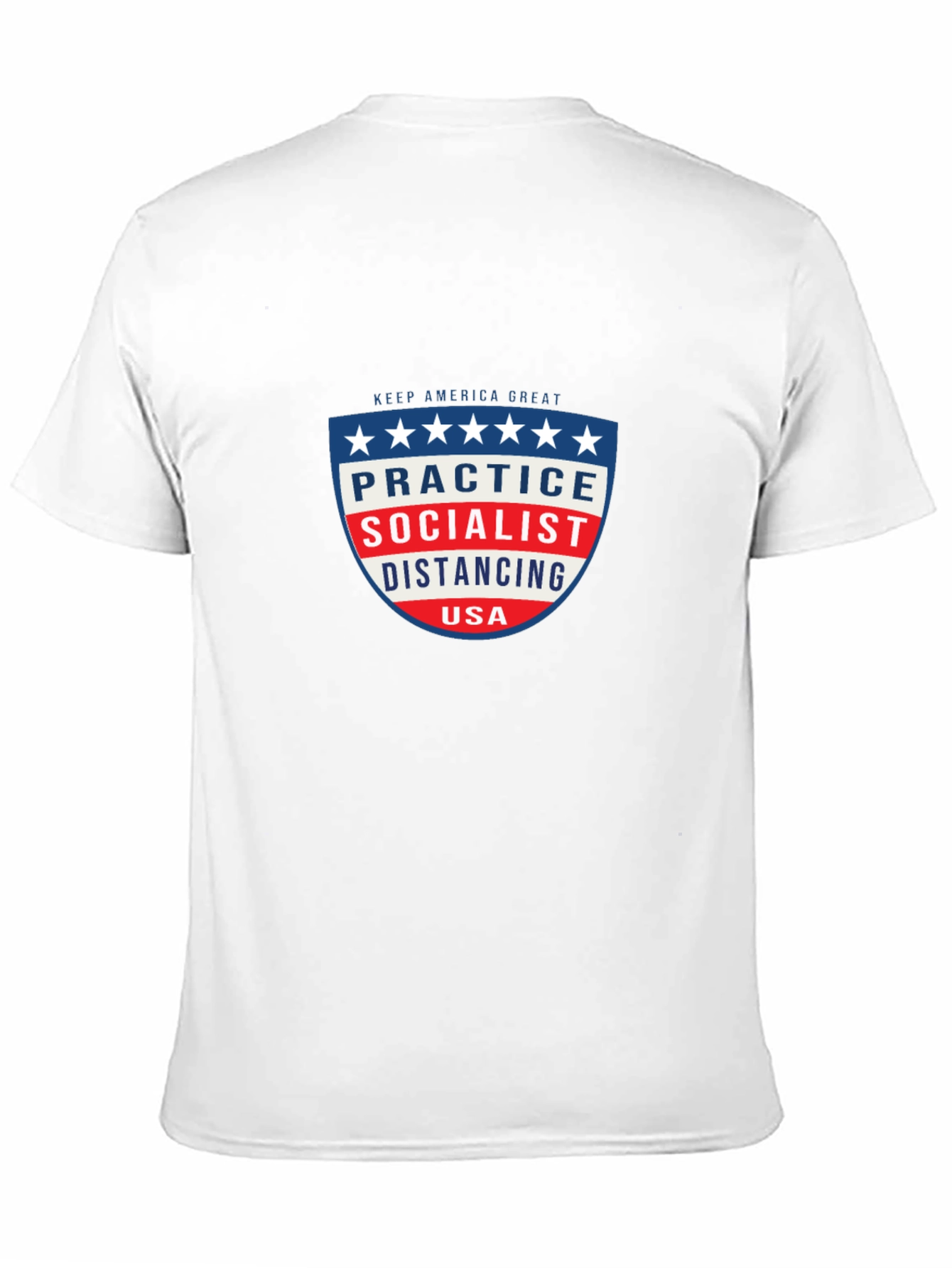 Practice Socialist Distancing USA T-Shirt
