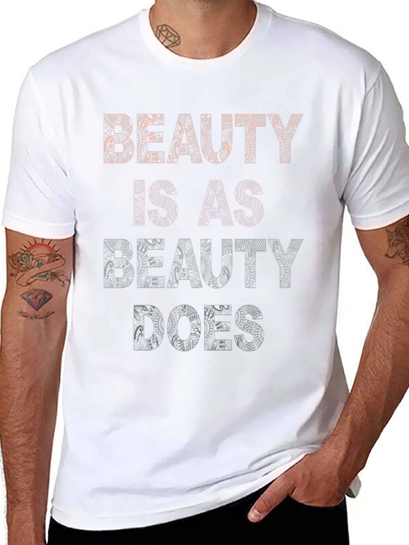 Beauty is as Beauty Does Graphic Tee