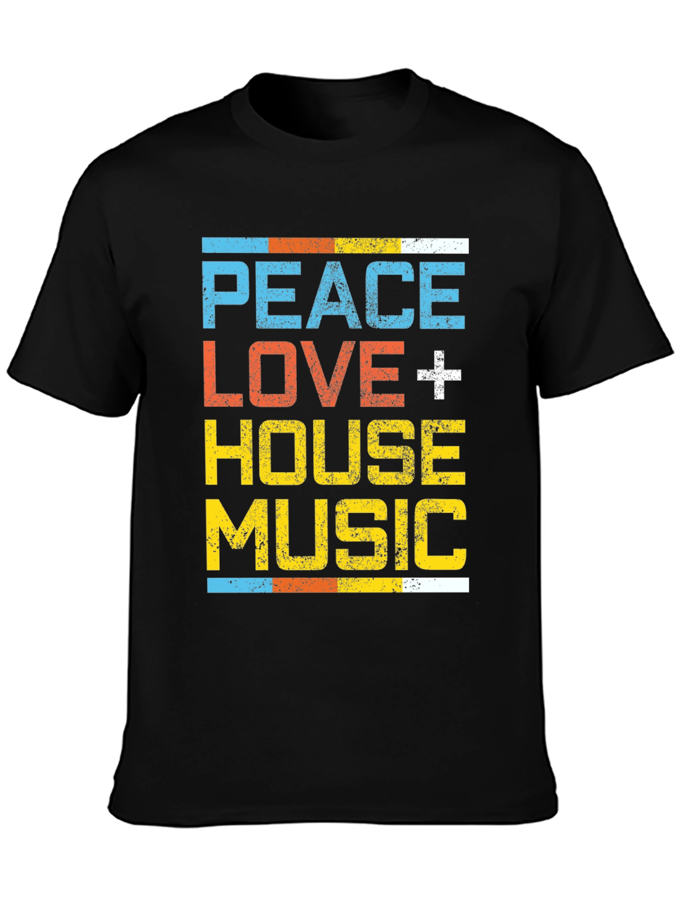 Peace Love House Music T-Shirt