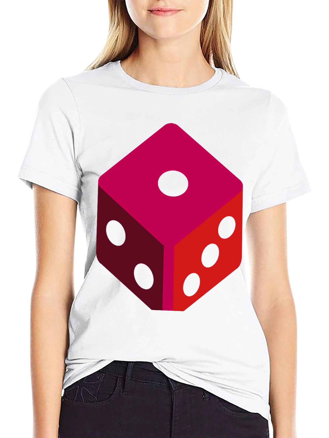 Dice Graphic T-Shirt - Lucky Number Tee