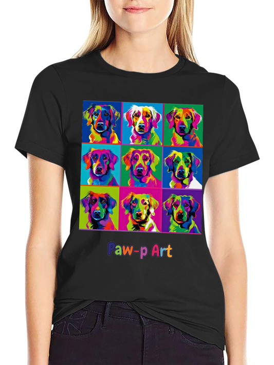 Pop Art Dog Lover T-Shirt