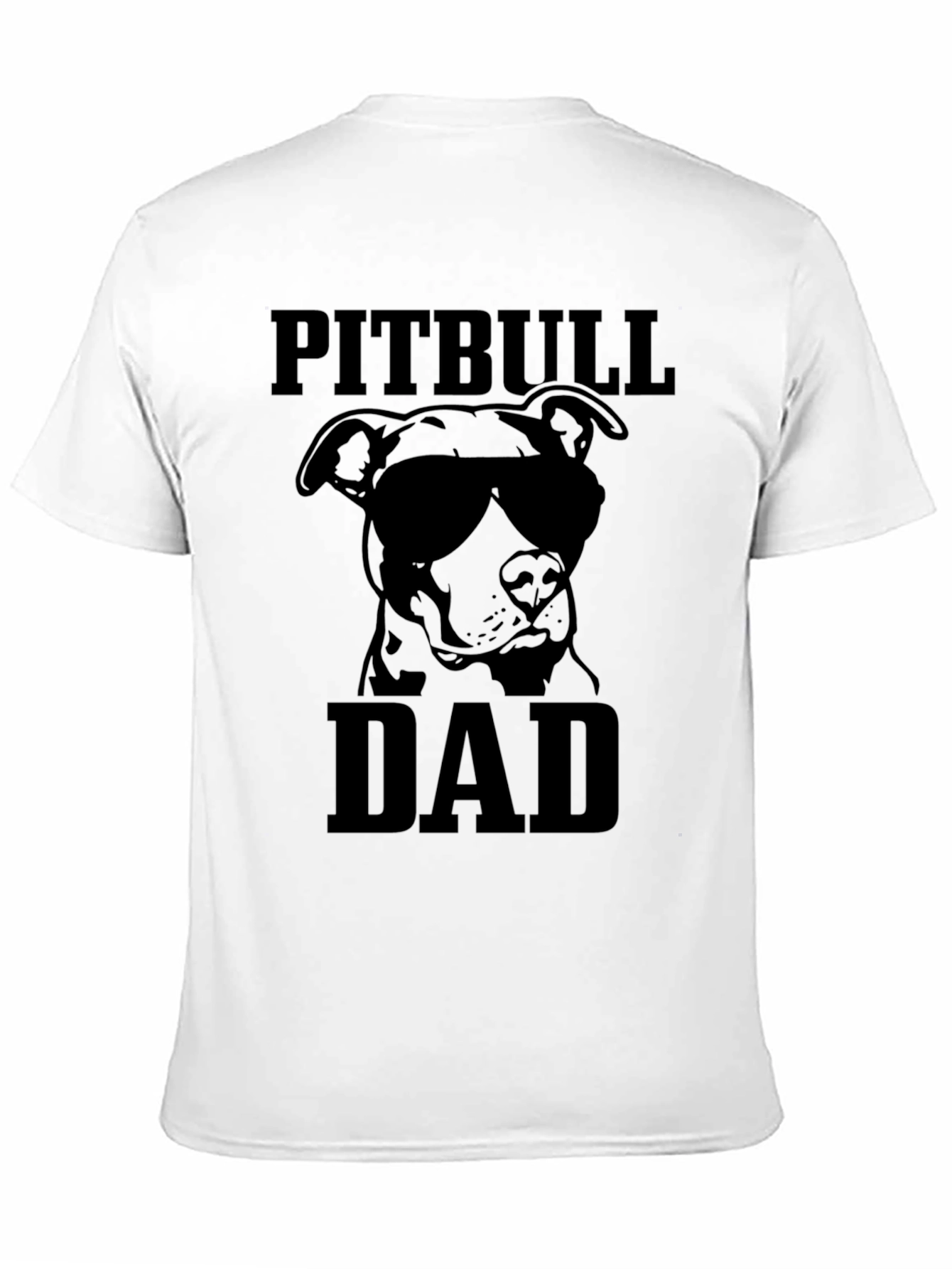 Pitbull Dad Graphic Tee - Cool Dog Lover Shirt