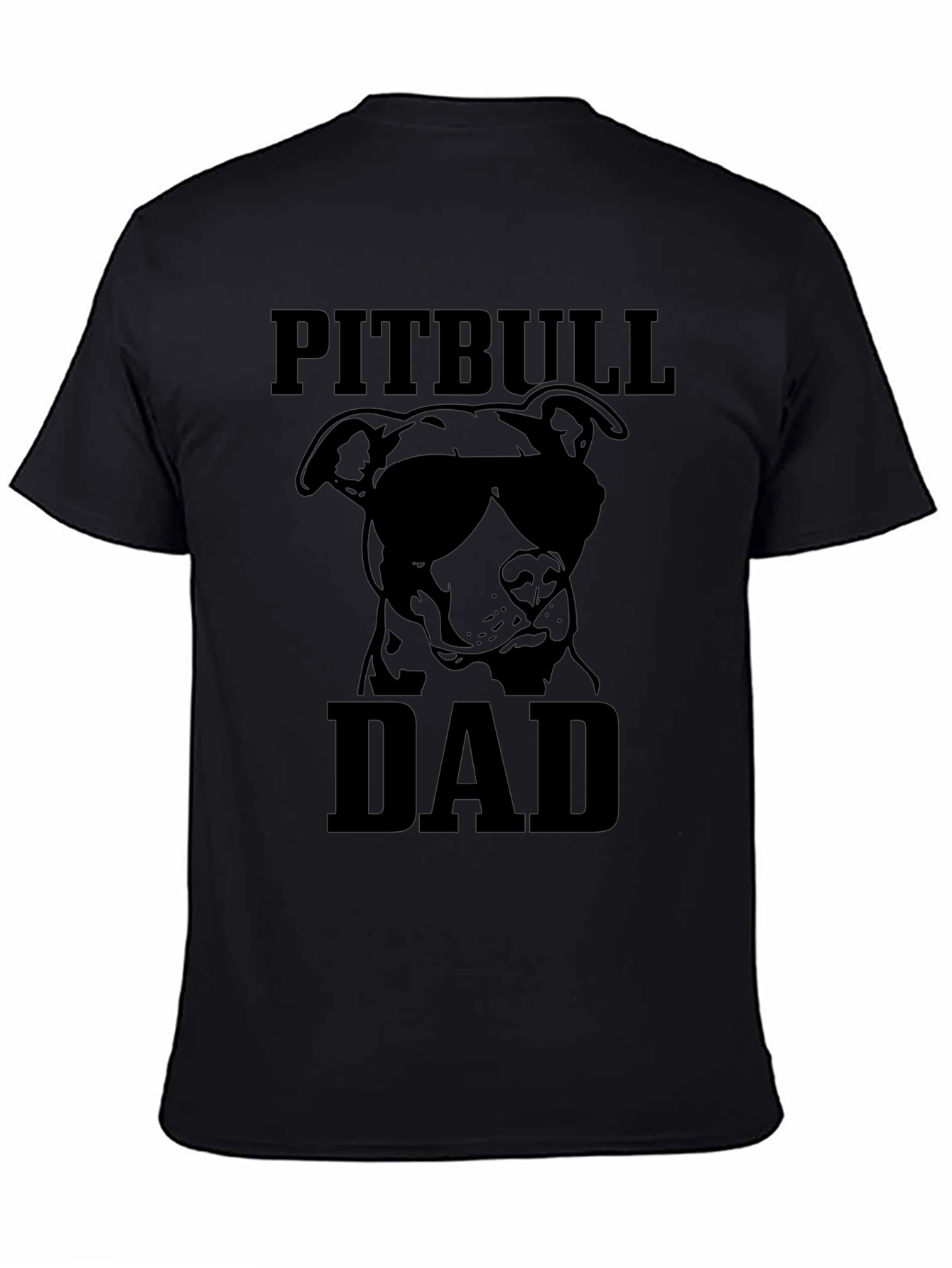 Pitbull Dad Graphic Tee - Cool Dog Lover Shirt