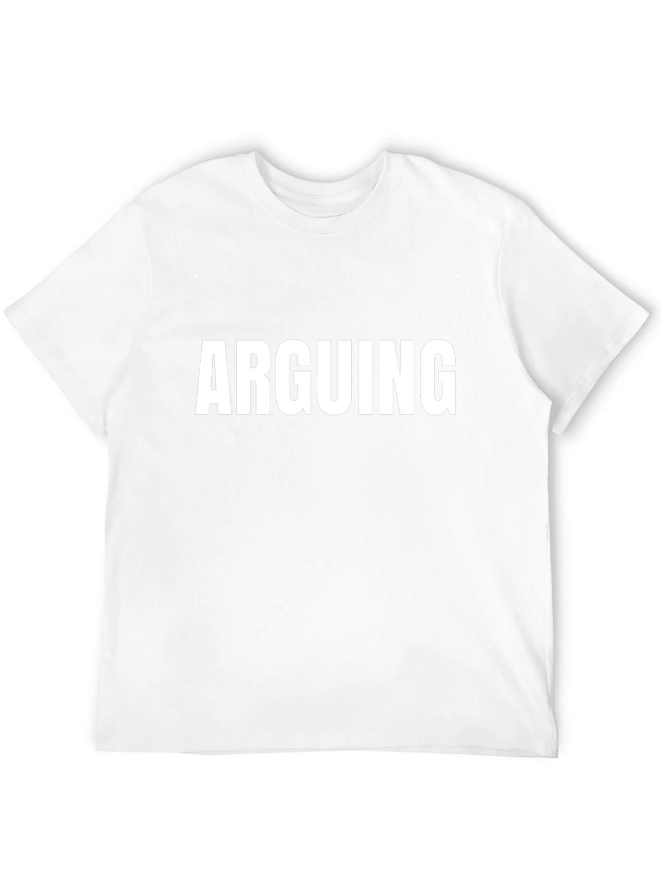 Arguing Graphic Tee - Bold Statement T-Shirt