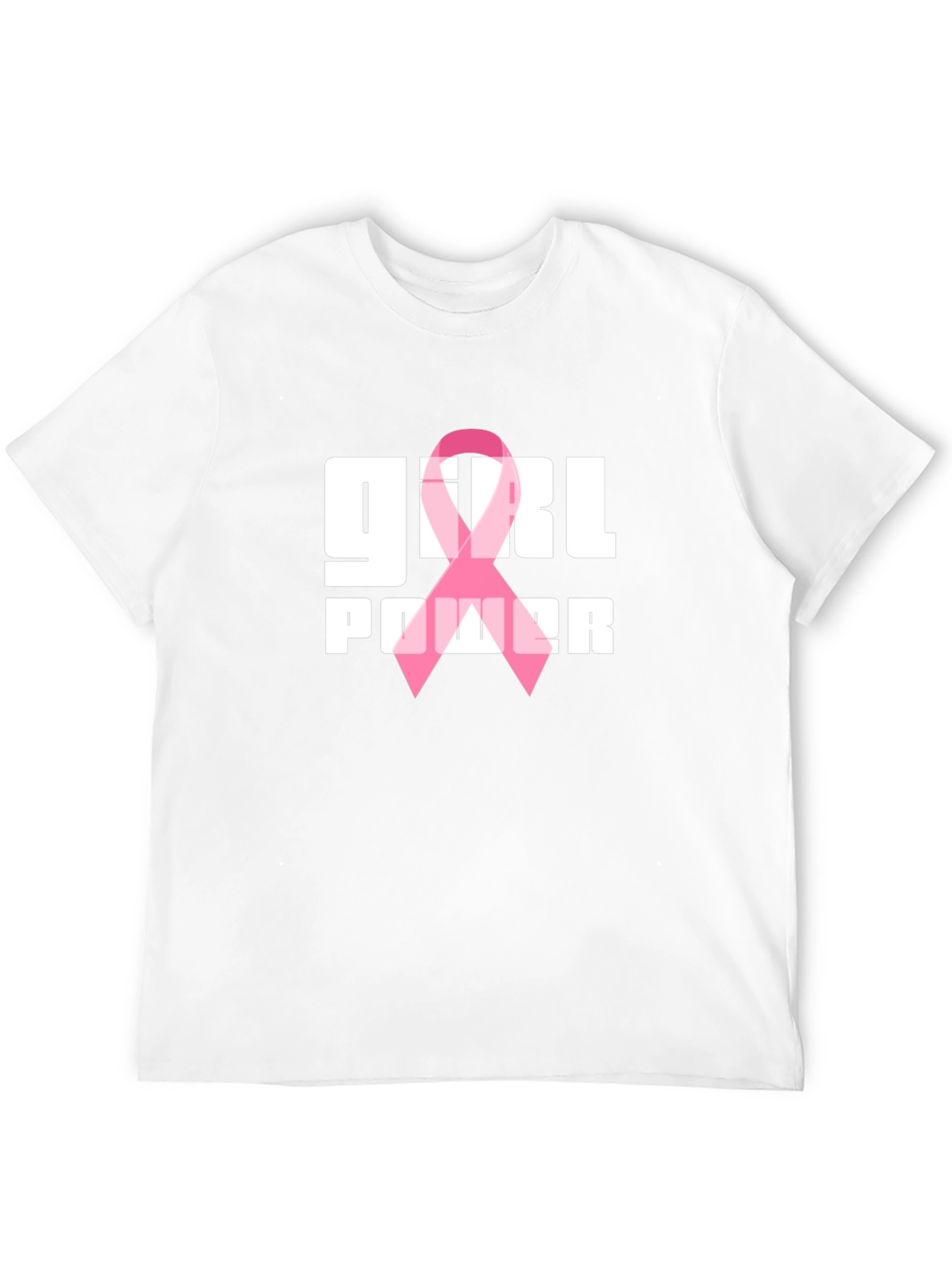 Girl Power Breast Cancer Awareness T-Shirt