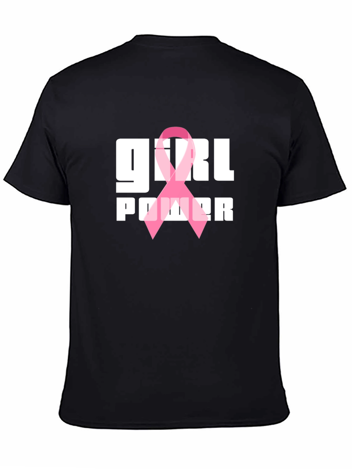 Girl Power Breast Cancer Awareness T-Shirt