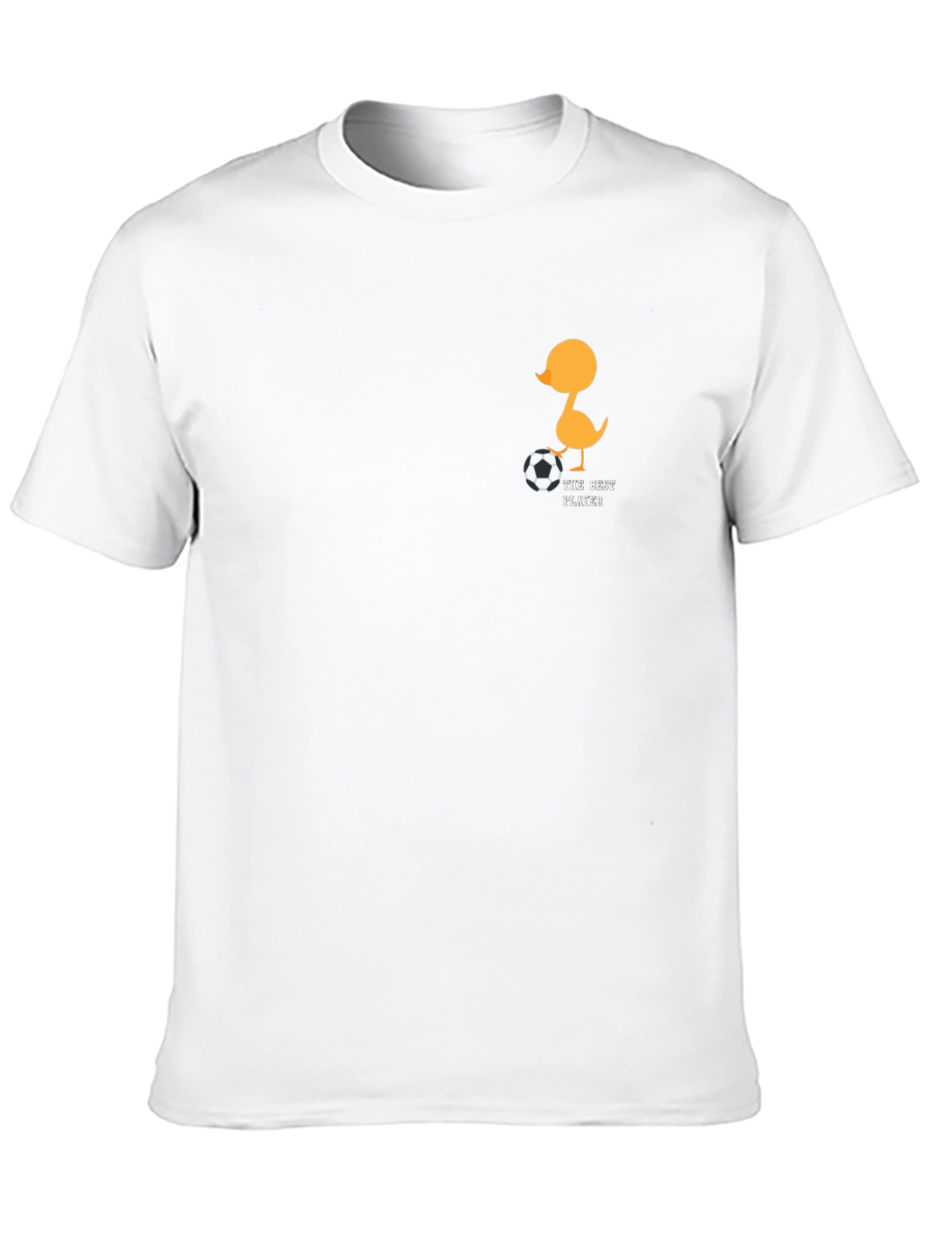 Duck Soccer Player Graphic T-Shirt