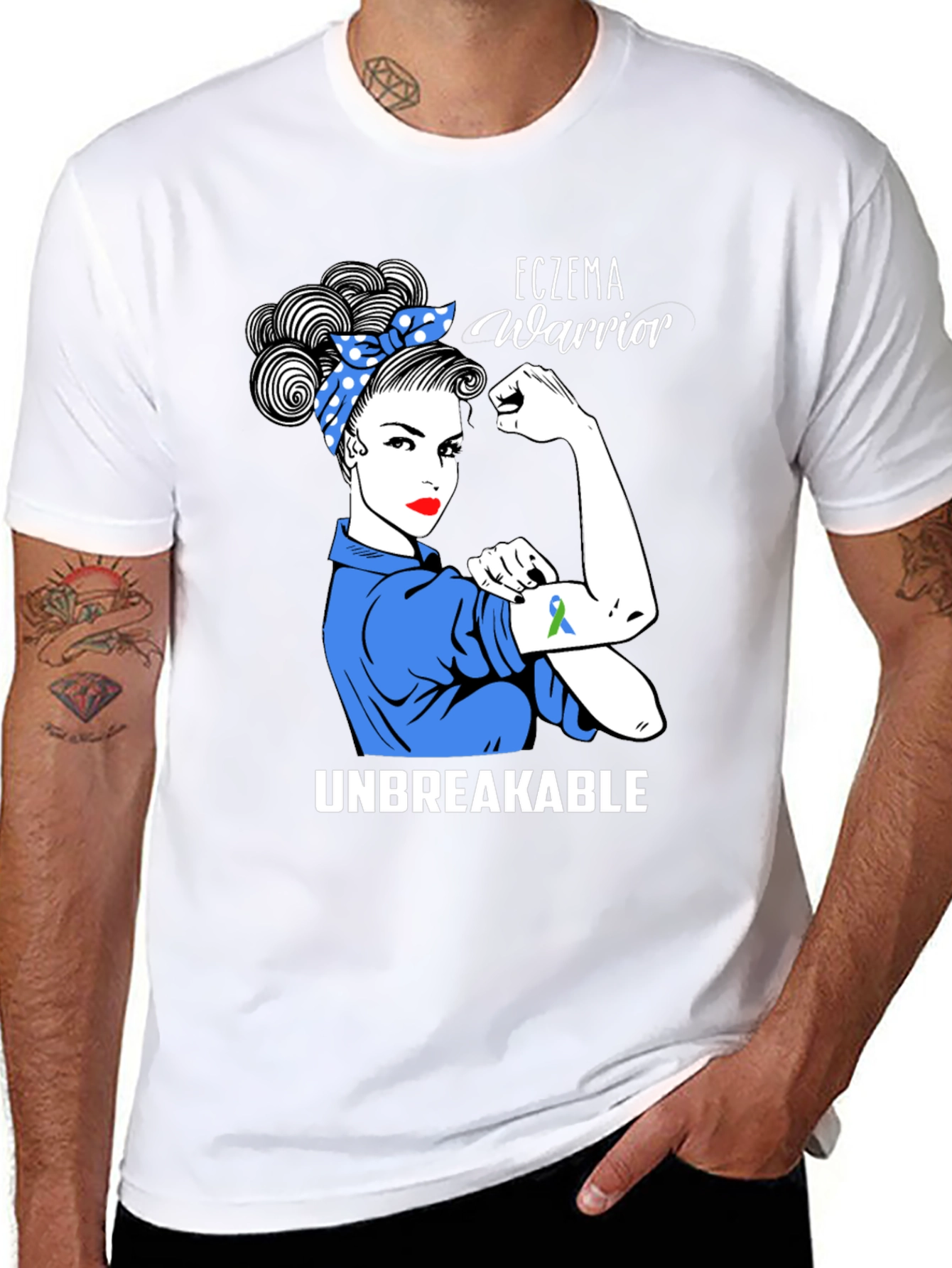 Eczema Warrior Unbreakable T-Shirt