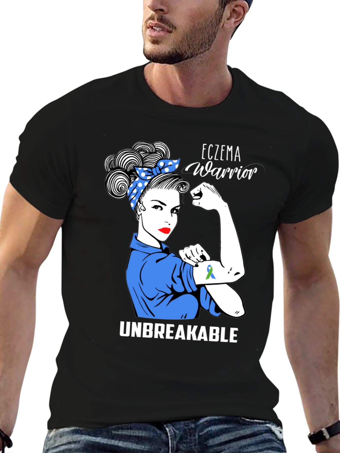 Eczema Warrior Unbreakable T-Shirt