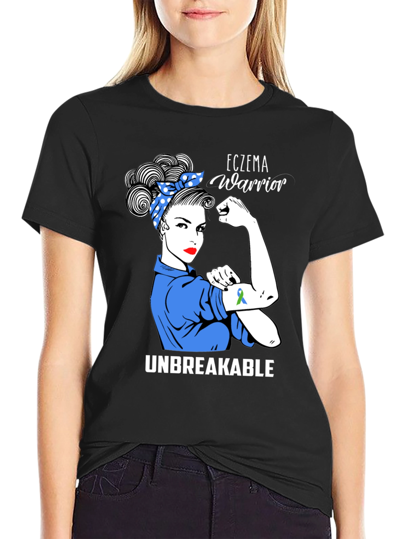 Eczema Warrior Unbreakable T-Shirt