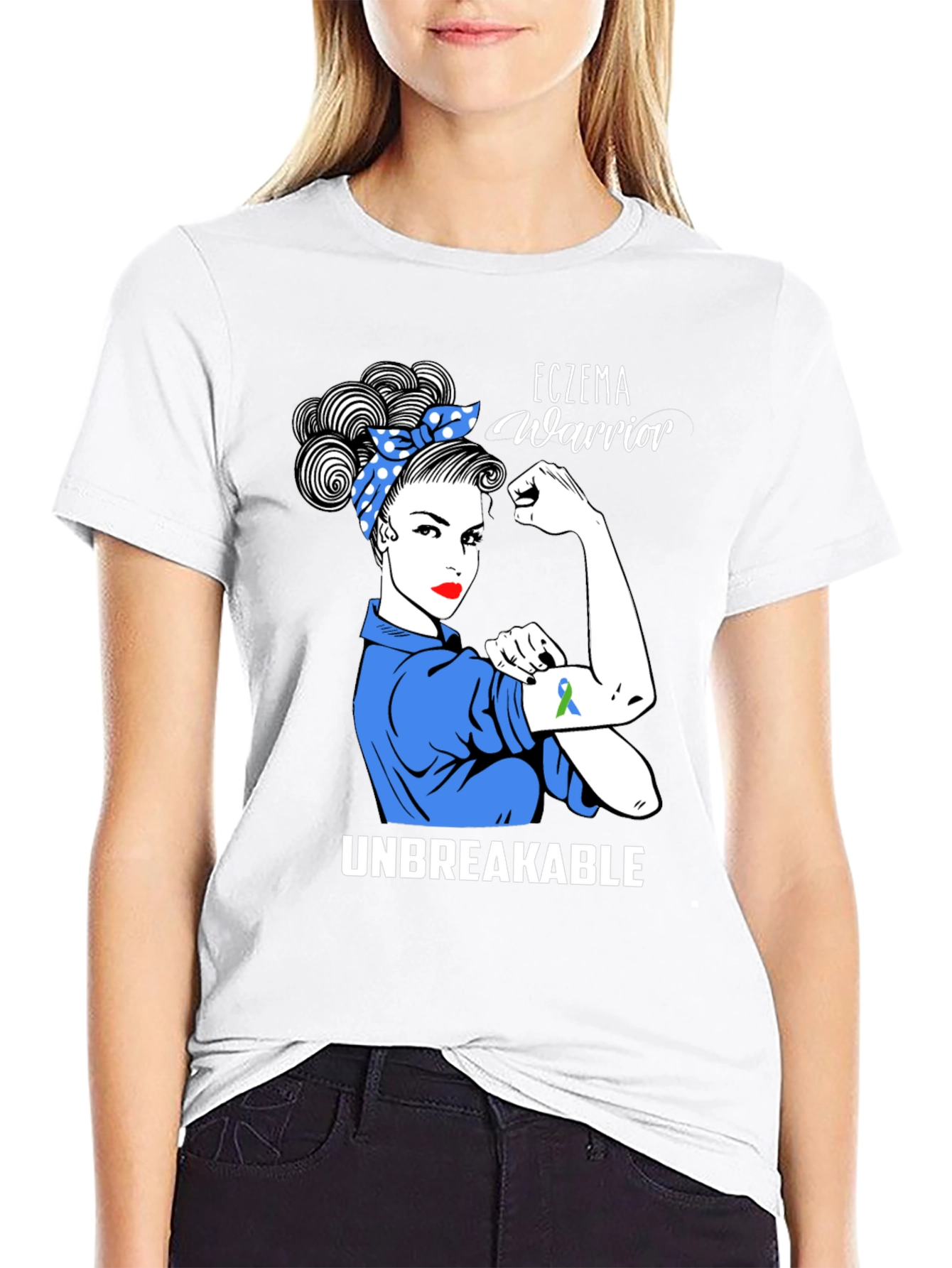 Eczema Warrior Unbreakable T-Shirt