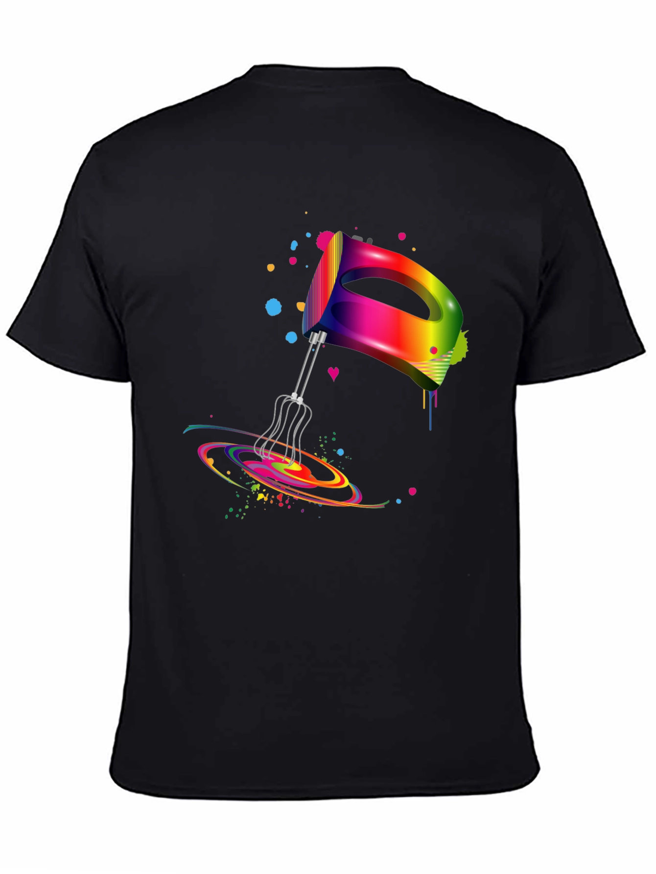 Rainbow Mixer Graphic Tee - Stylish & Fun
