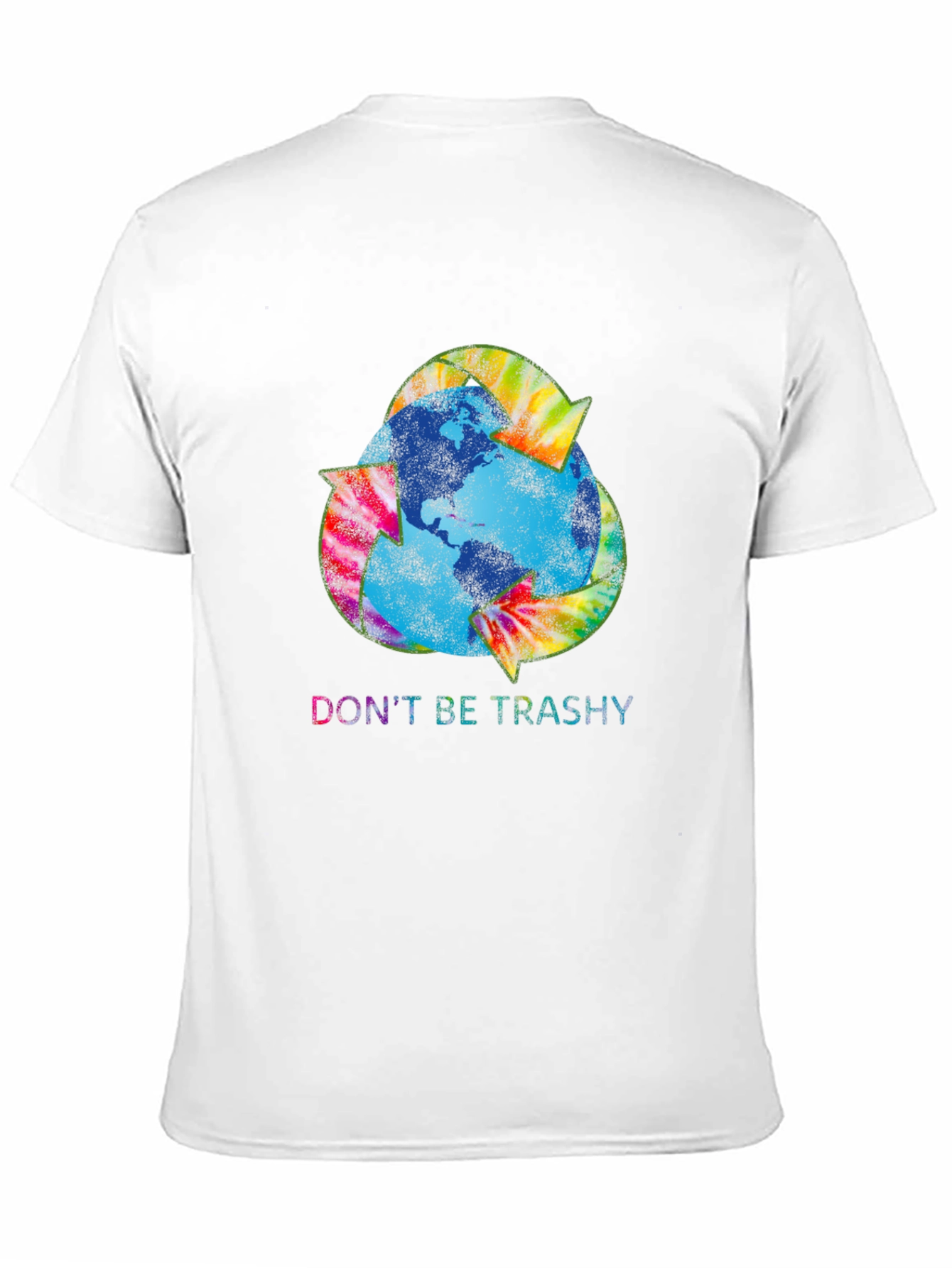 Eco-Friendly Recycle Earth Graphic T-Shirt