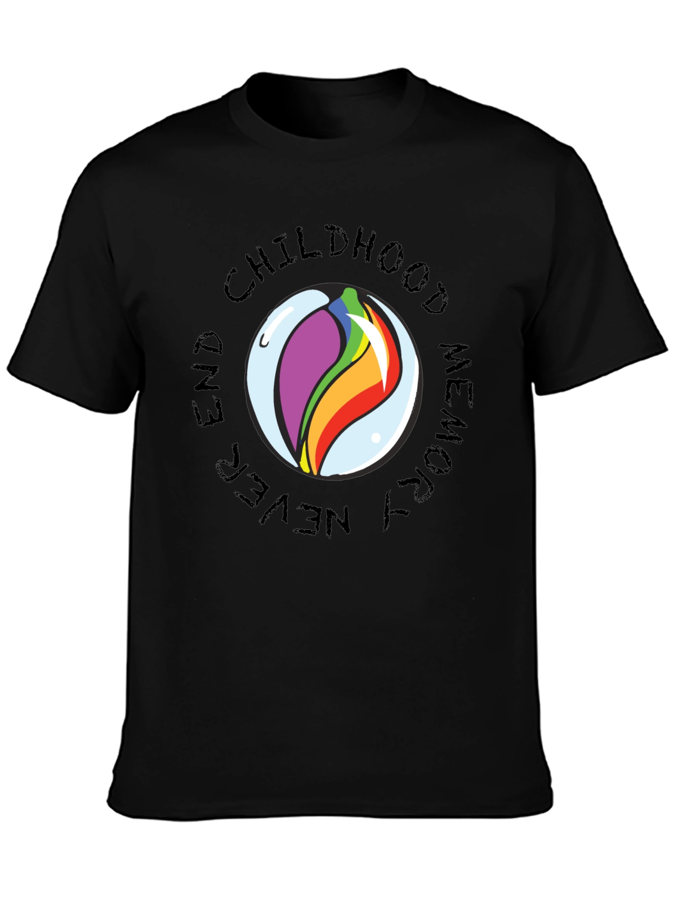 Childhood Memory Marble Graphic Tee
