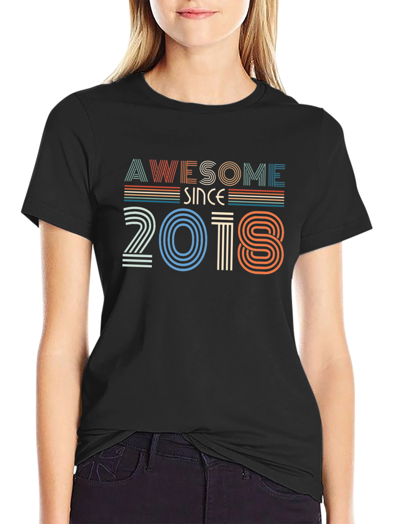 Awesome Since 2018 Graphic T-Shirt