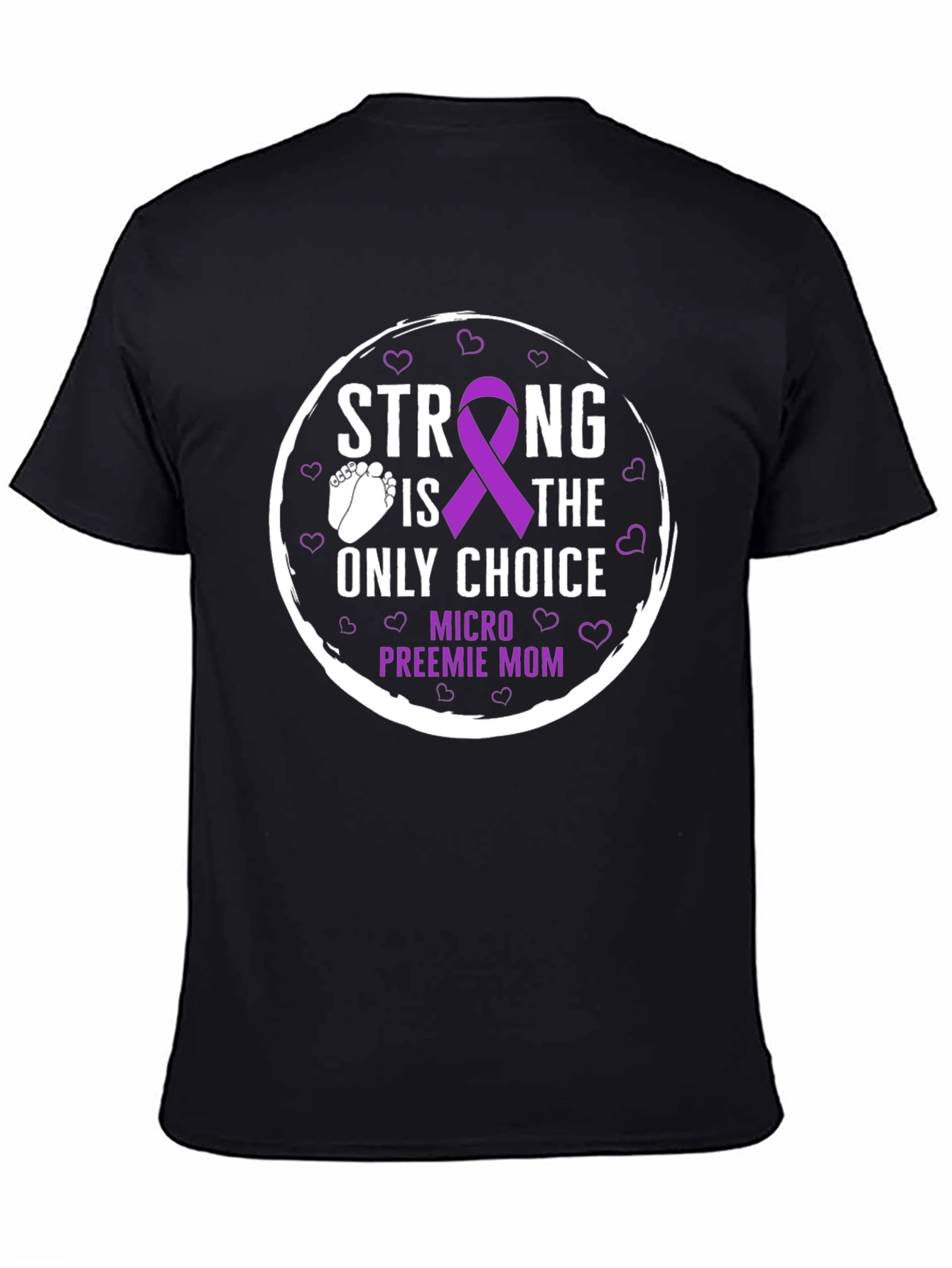 Strong Preemie Mom T-Shirt