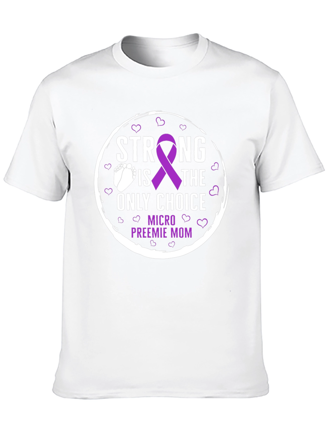 Strong Preemie Mom T-Shirt