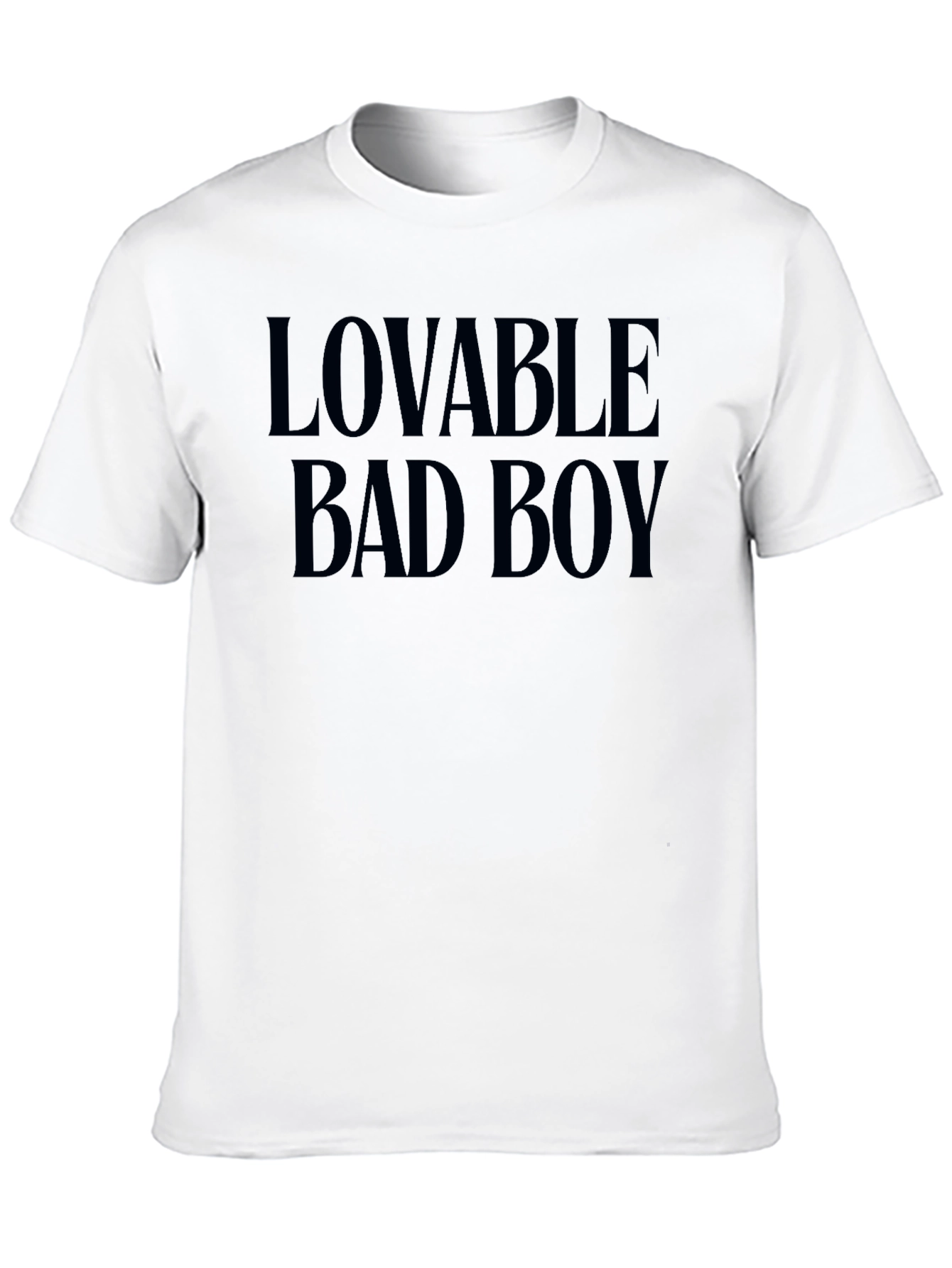 Lovable Bad Boy Graphic T-Shirt