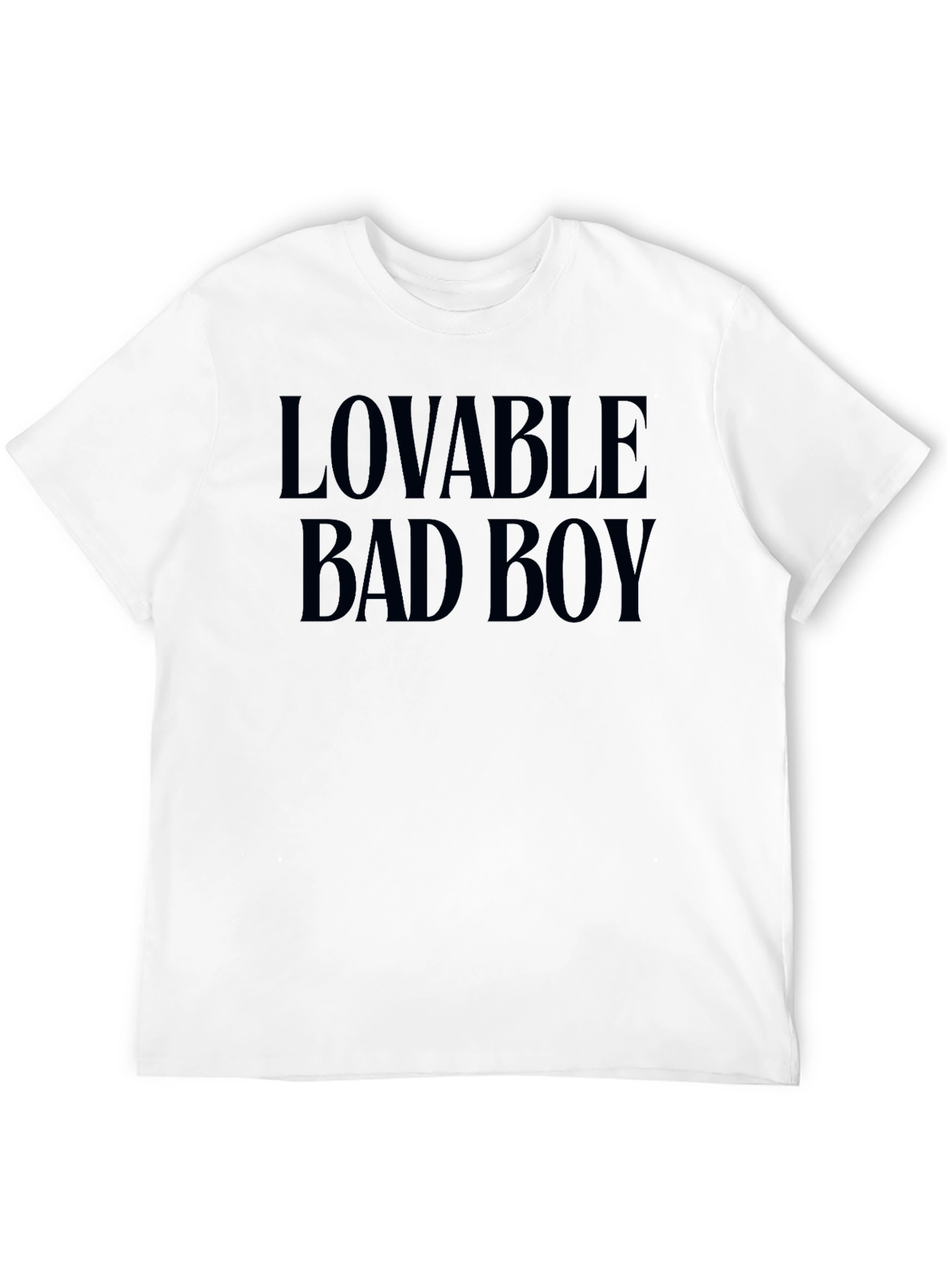 Lovable Bad Boy Graphic T-Shirt