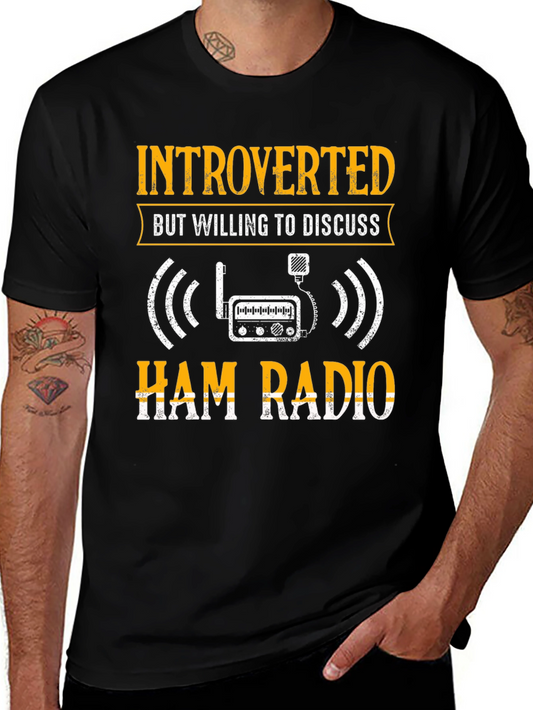 Introverted Ham Radio T-Shirt