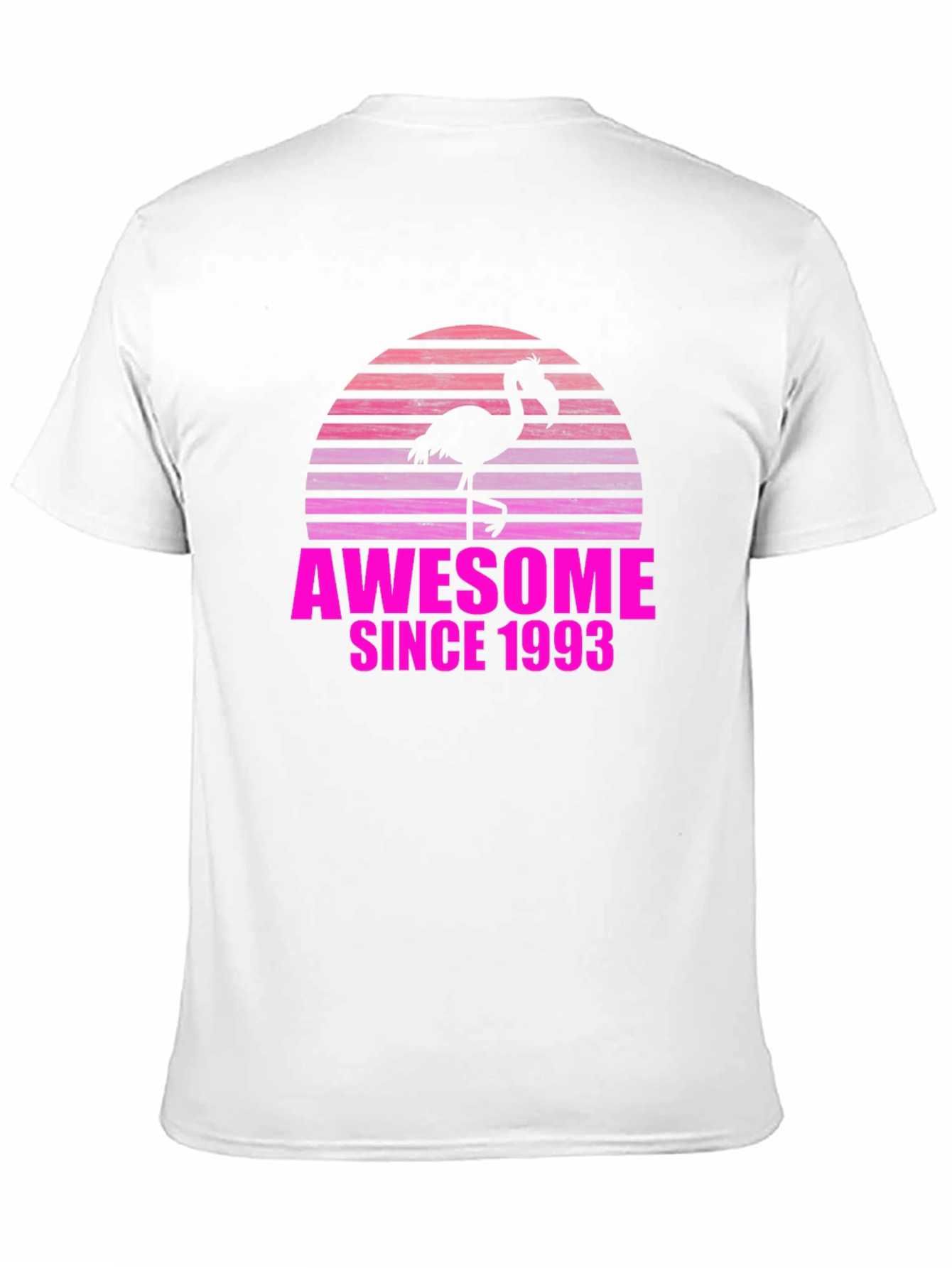 Awesome Since 1993 Flamingo T-Shirt