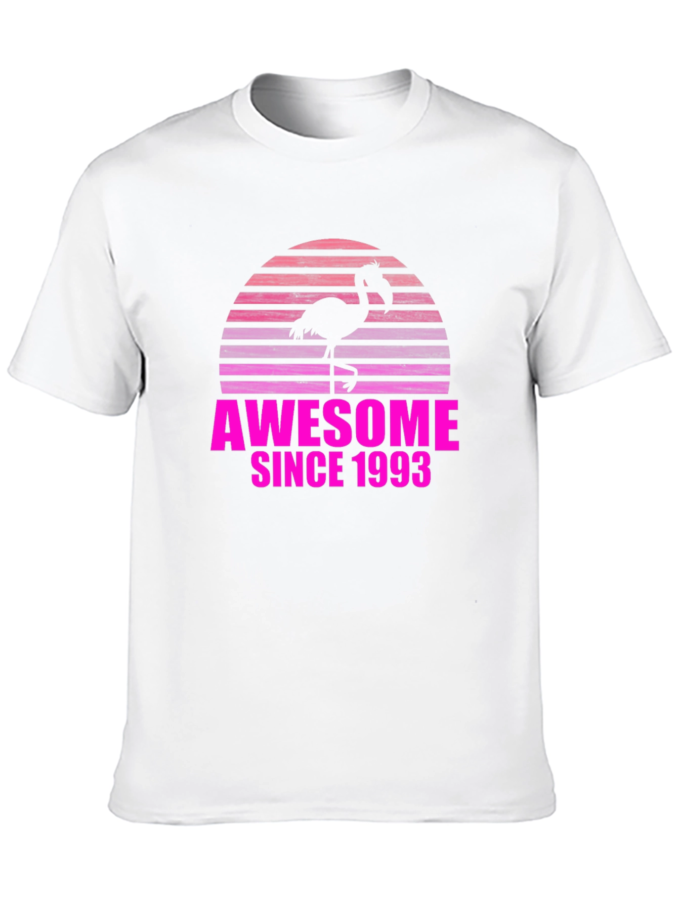 Awesome Since 1993 Flamingo T-Shirt