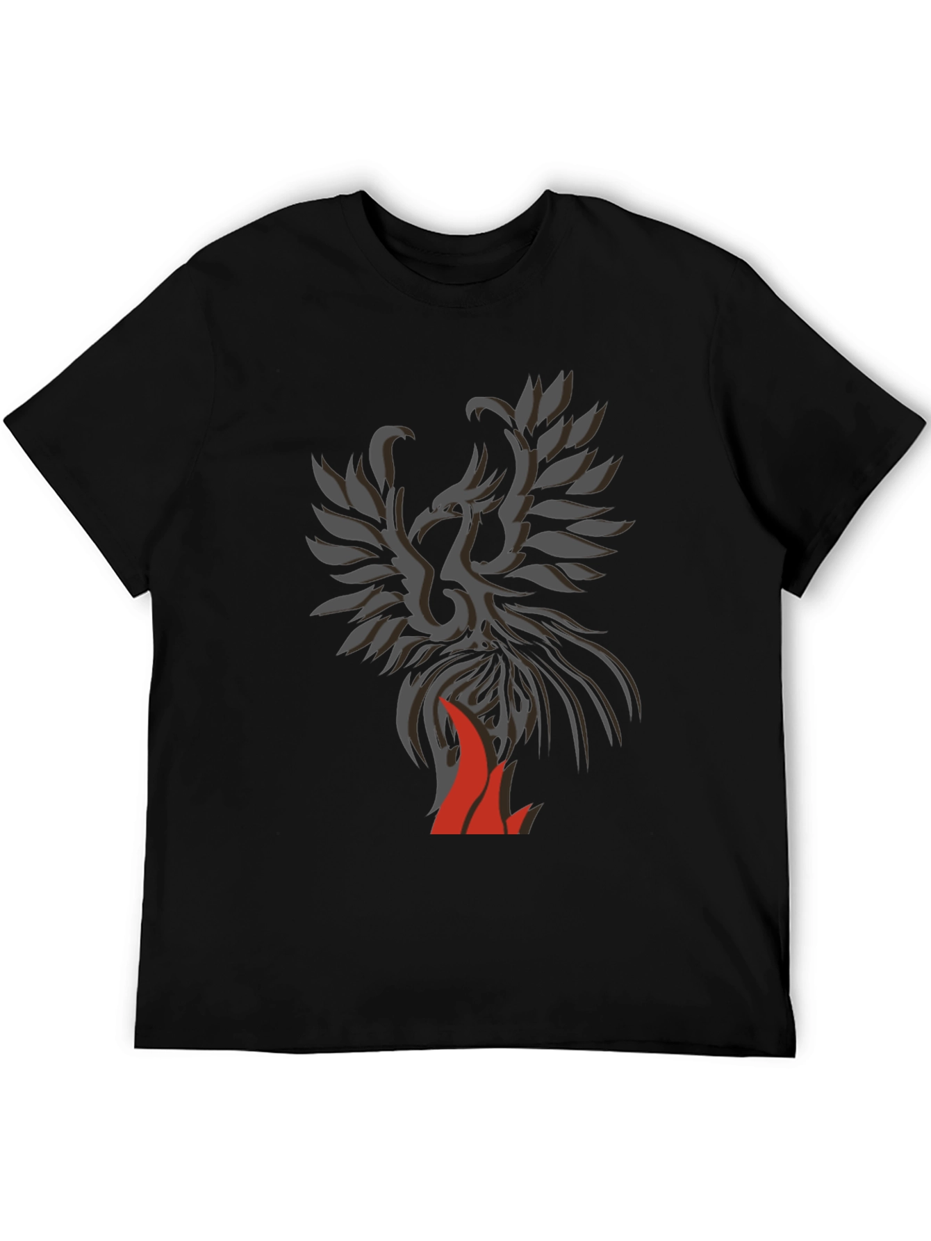 Phoenix Graphic Black T-Shirt