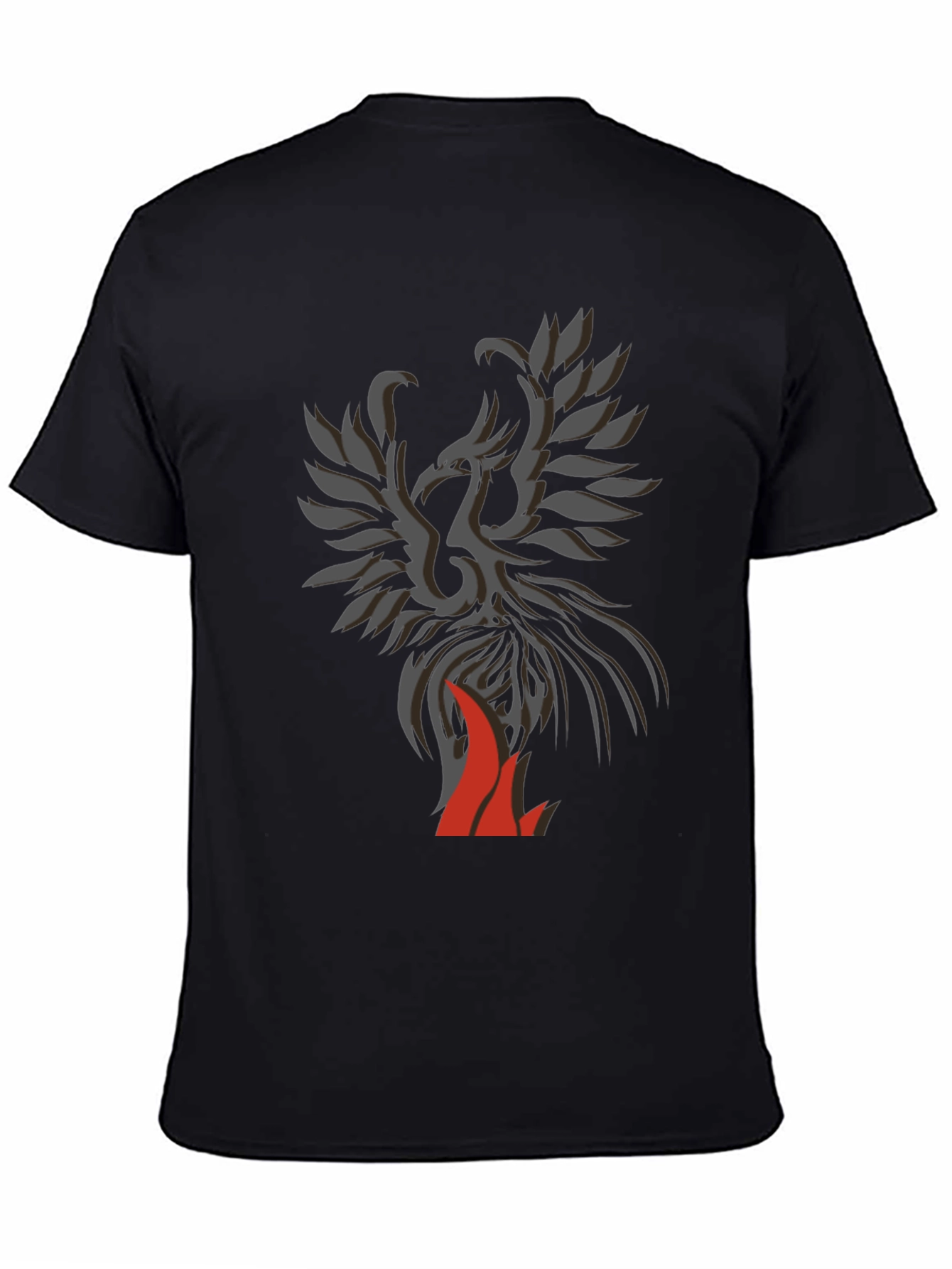 Phoenix Graphic Black T-Shirt