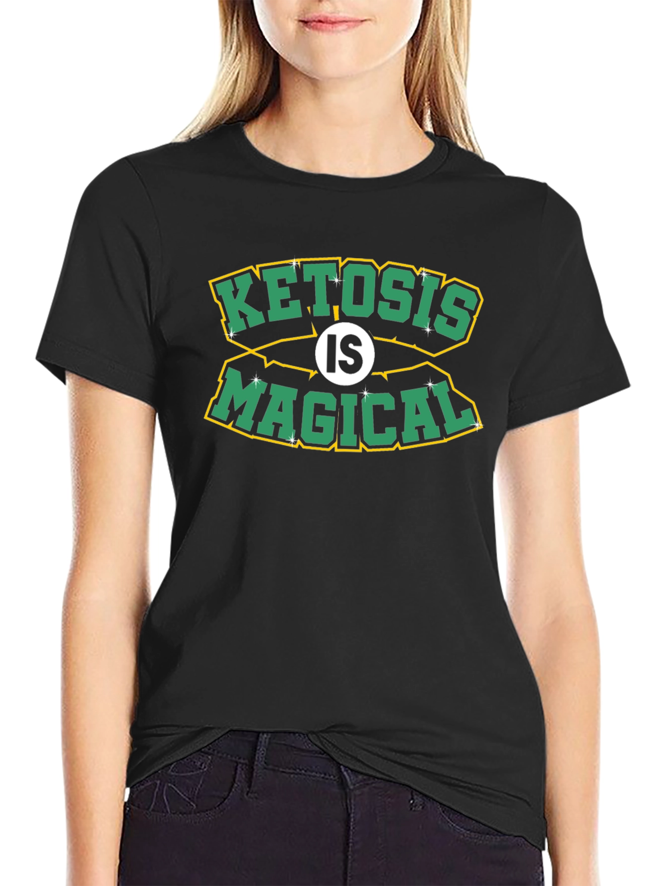 Ketosis is Magical Black T-Shirt
