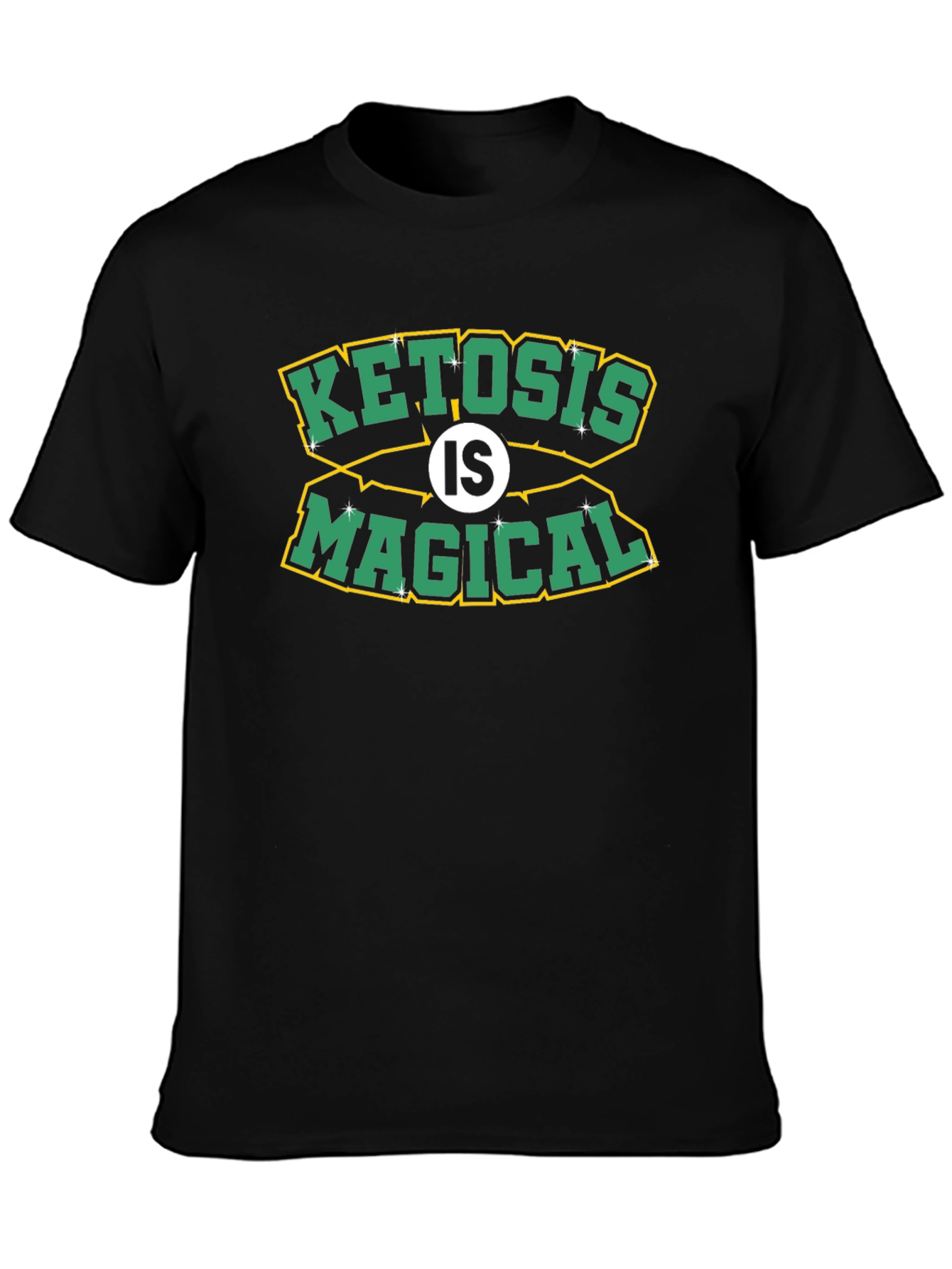 Ketosis is Magical Black T-Shirt