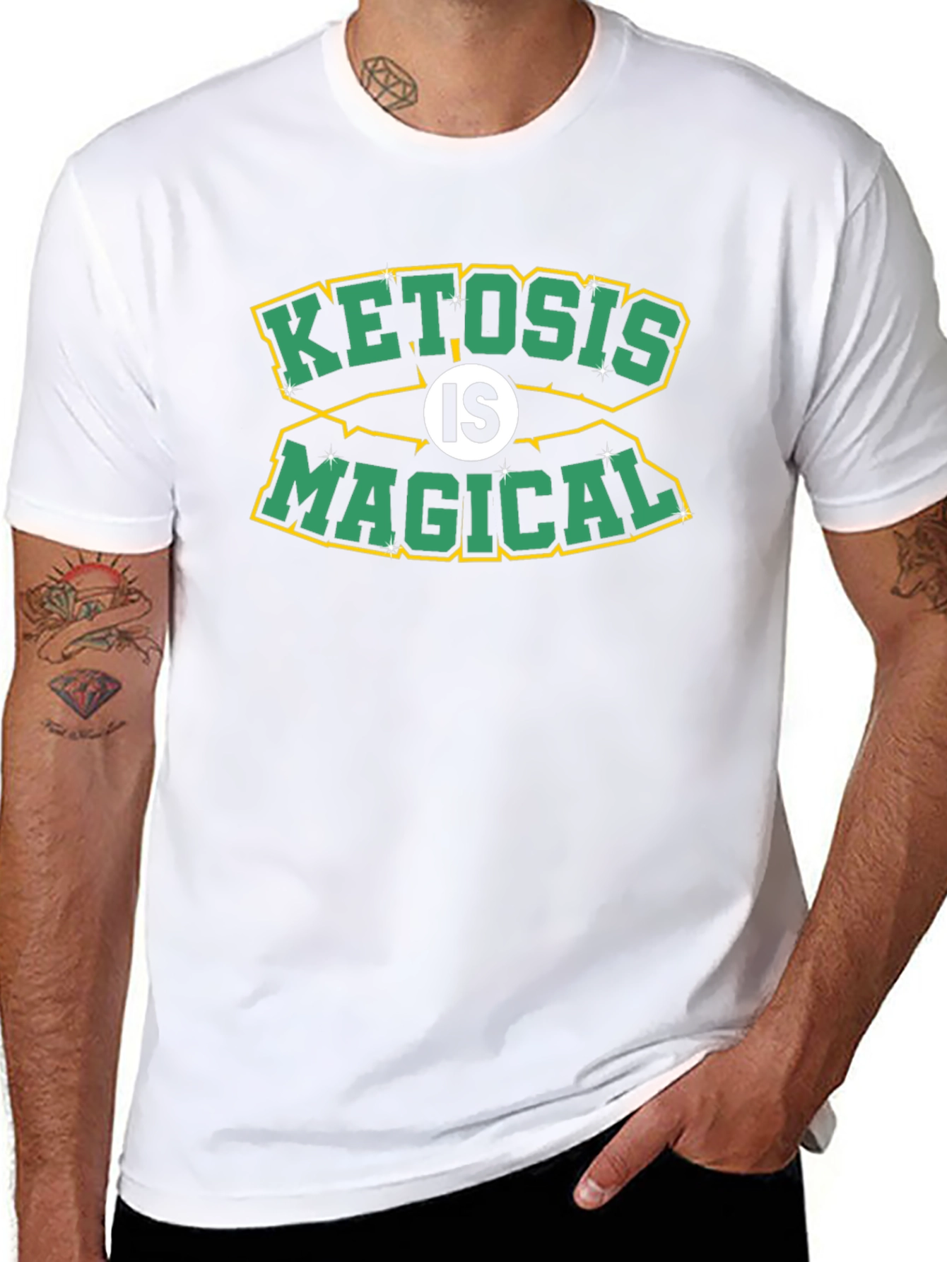 Ketosis is Magical Black T-Shirt