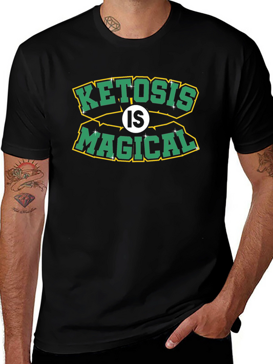 Ketosis is Magical Black T-Shirt