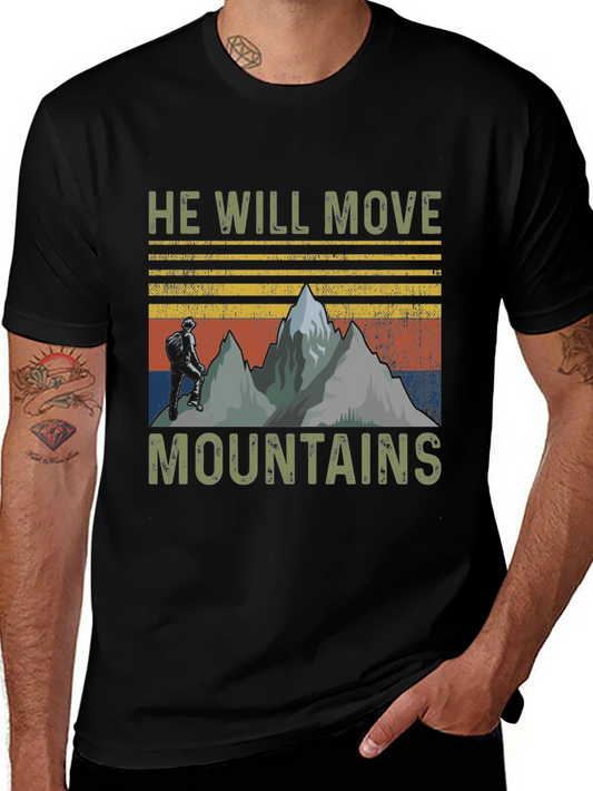 He Will Move Mountains Graphic Tee