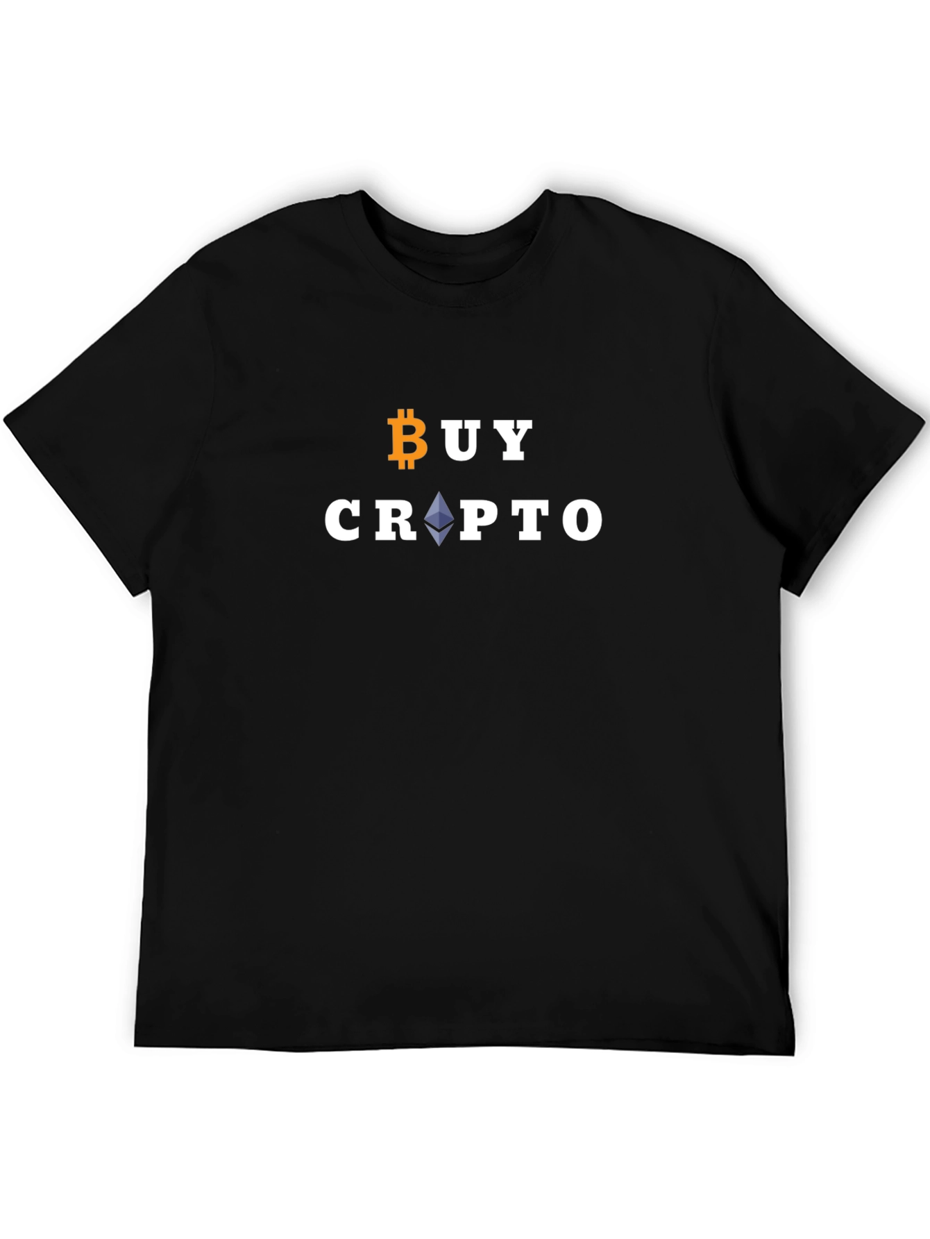 Buy Crypto T-Shirt - Bitcoin & Ethereum