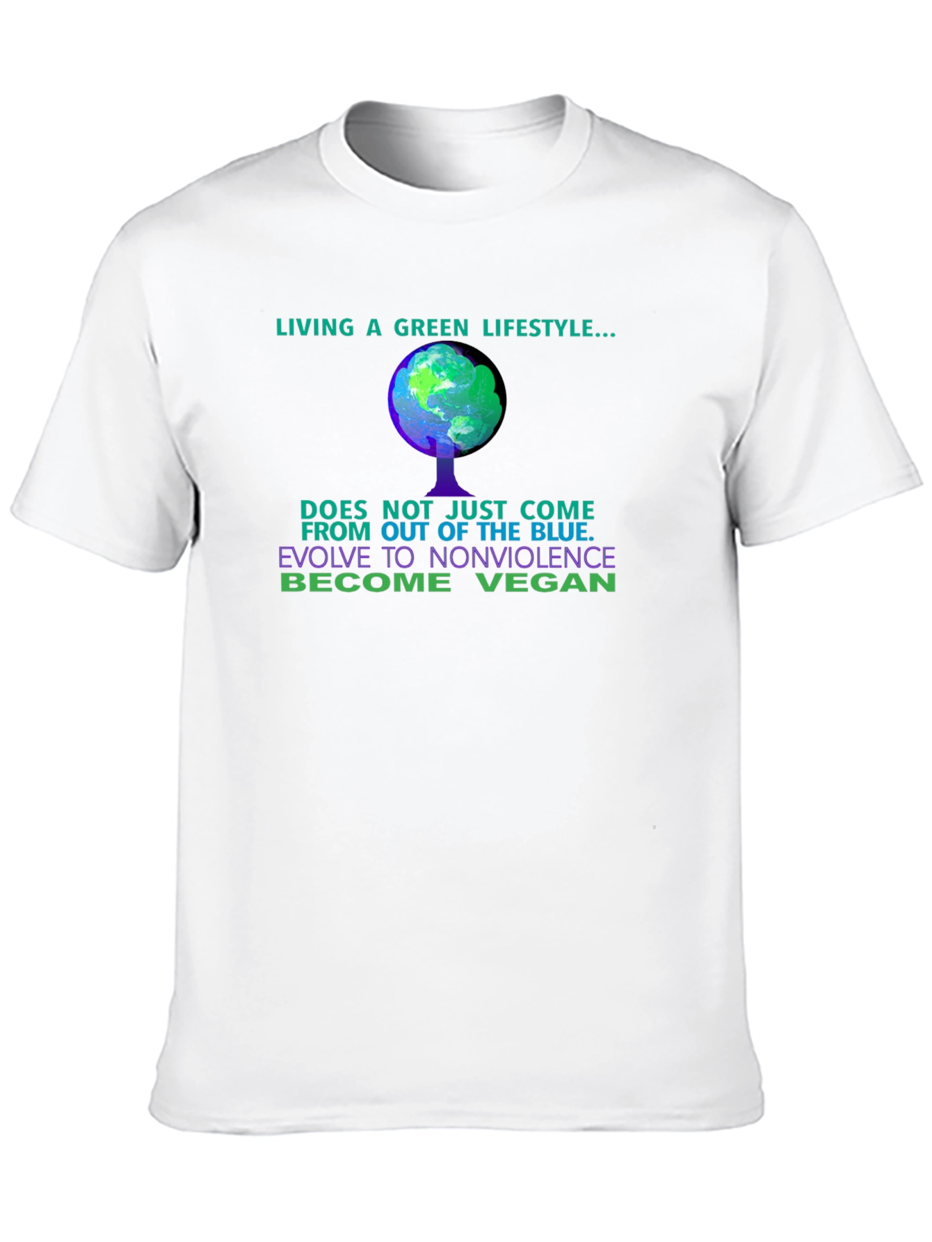 Green Lifestyle Vegan T-Shirt