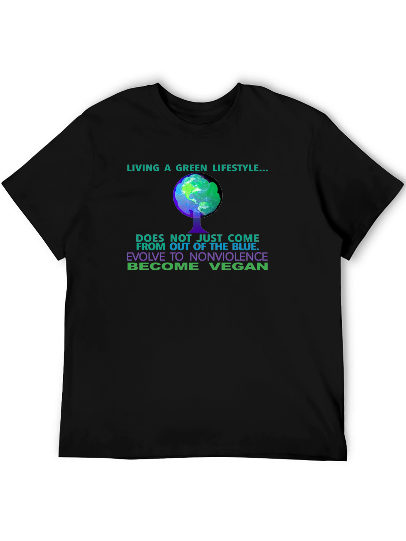 Green Lifestyle Vegan T-Shirt