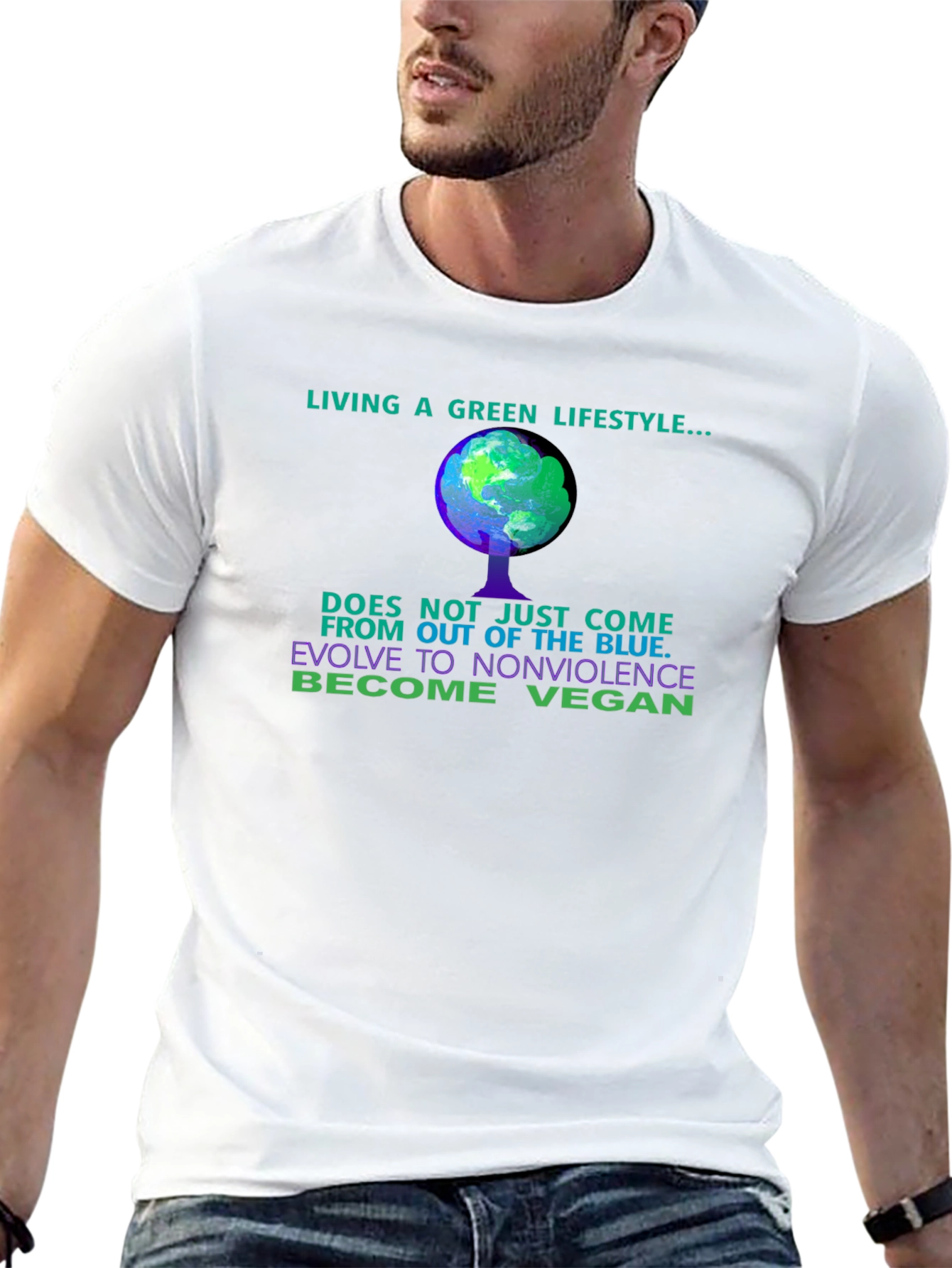 Green Lifestyle Vegan T-Shirt