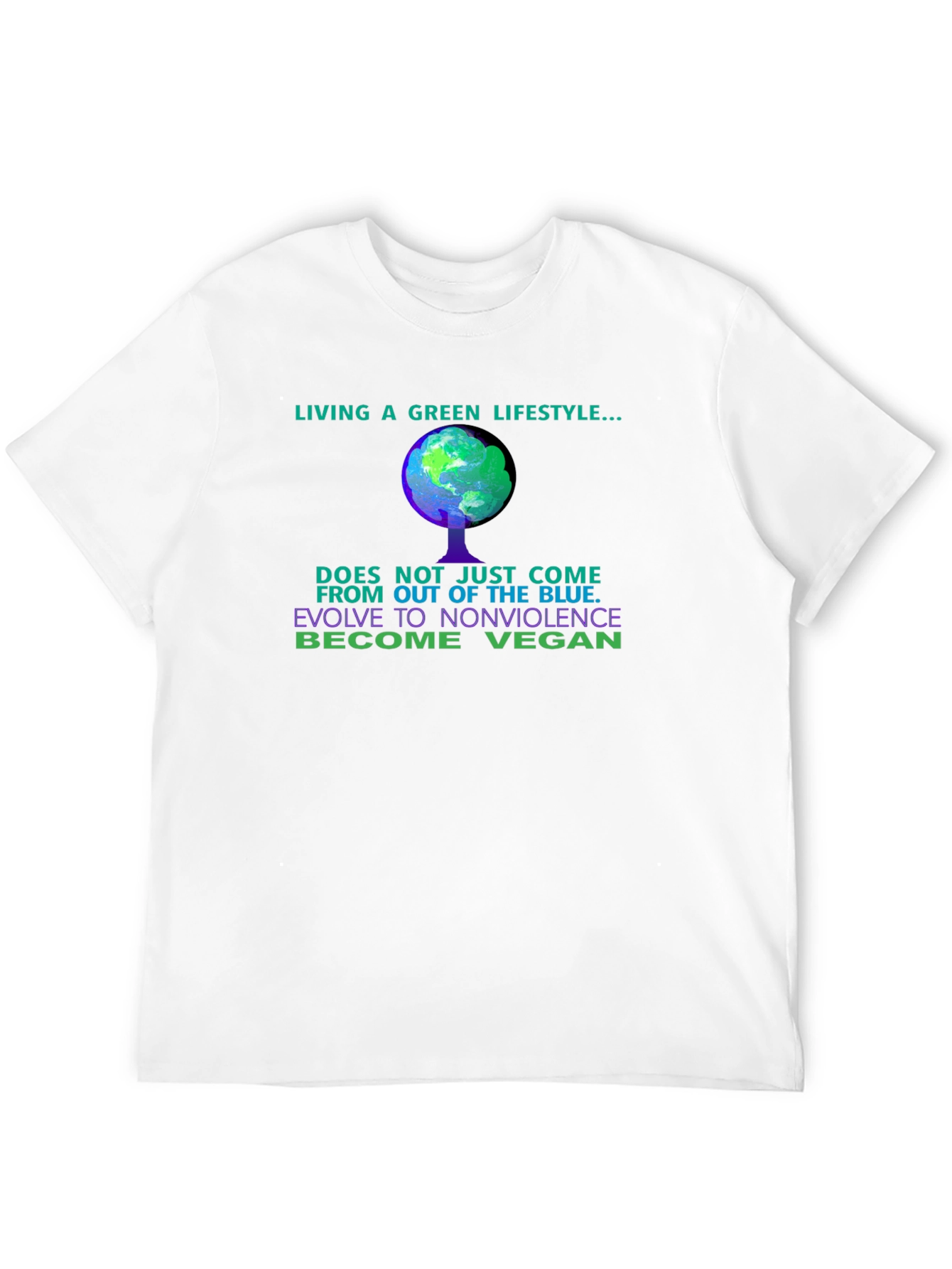 Green Lifestyle Vegan T-Shirt