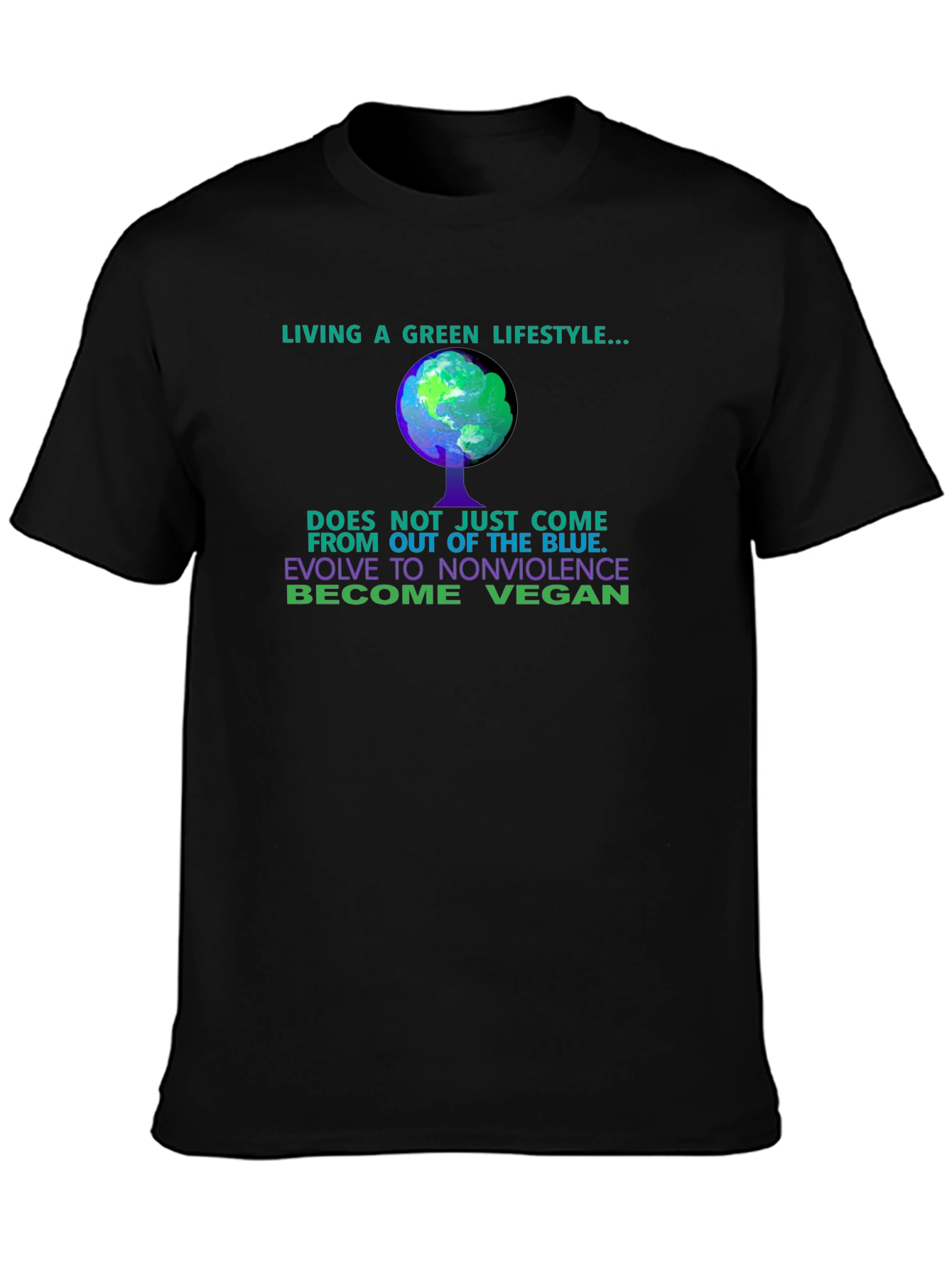 Green Lifestyle Vegan T-Shirt