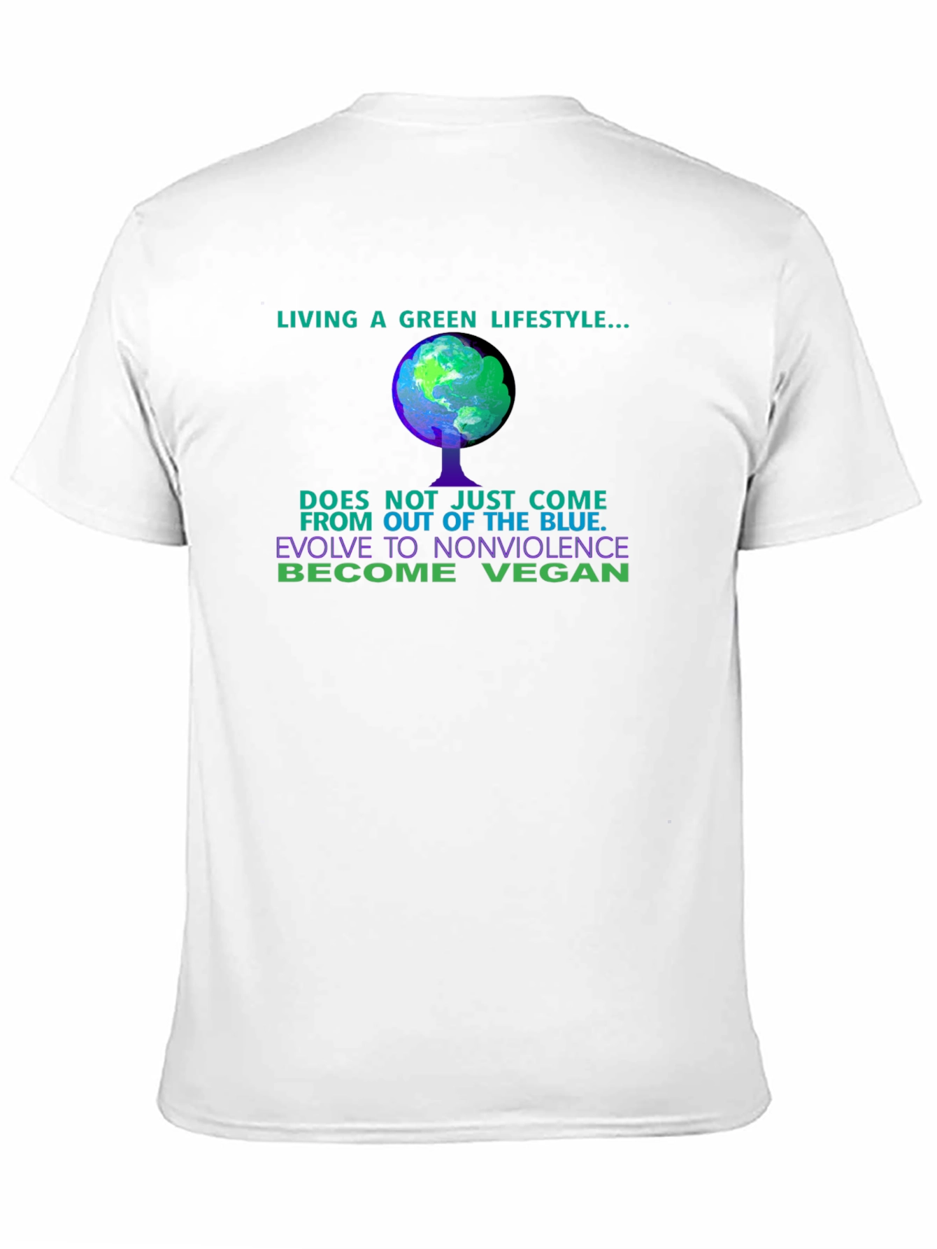 Green Lifestyle Vegan T-Shirt