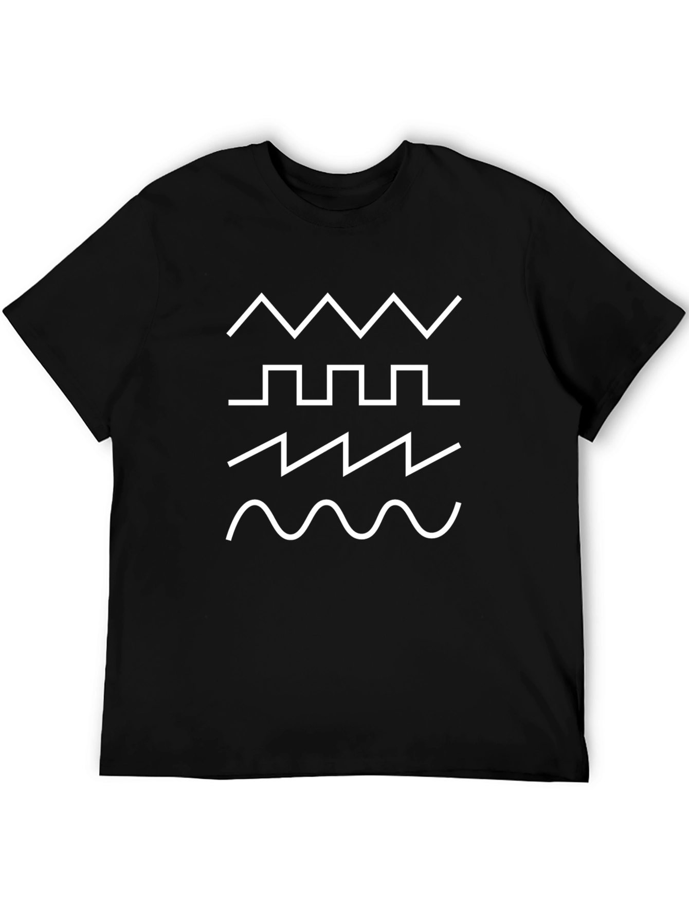Signal Waves Graphic T-Shirt - Mens