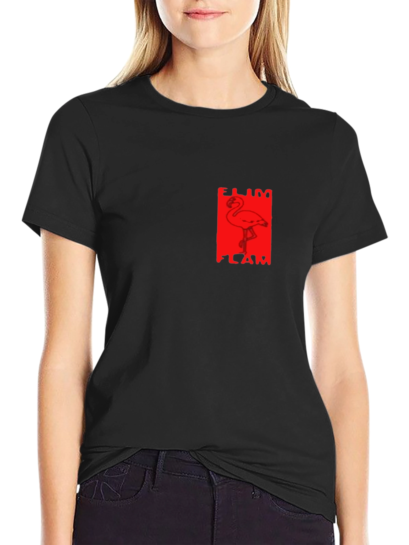 Flamingo Graphic Tee - Unique Design Casual Style