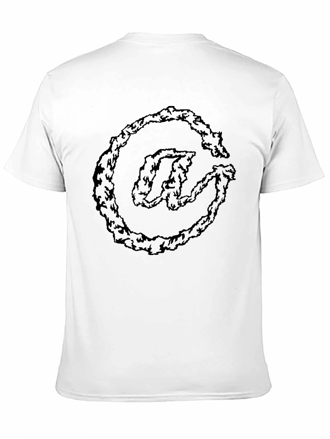Smoky At Symbol Graphic Tee - Cool Unique Design