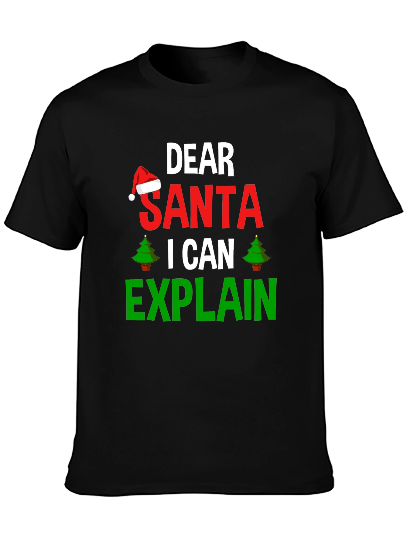 Dear Santa I Can Explain Christmas T-Shirt