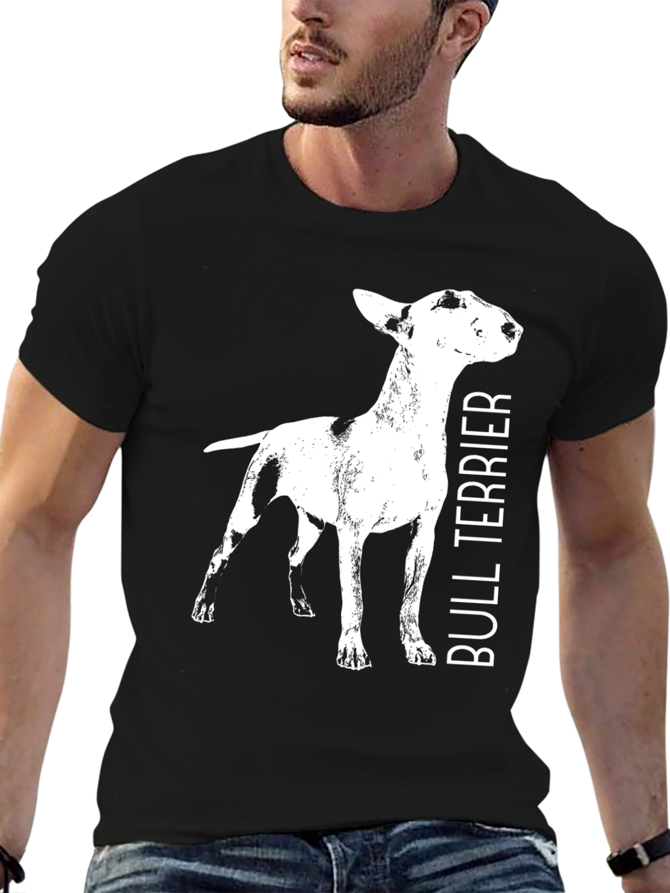 Bull Terrier Graphic Tee - Dog Lover T-Shirt