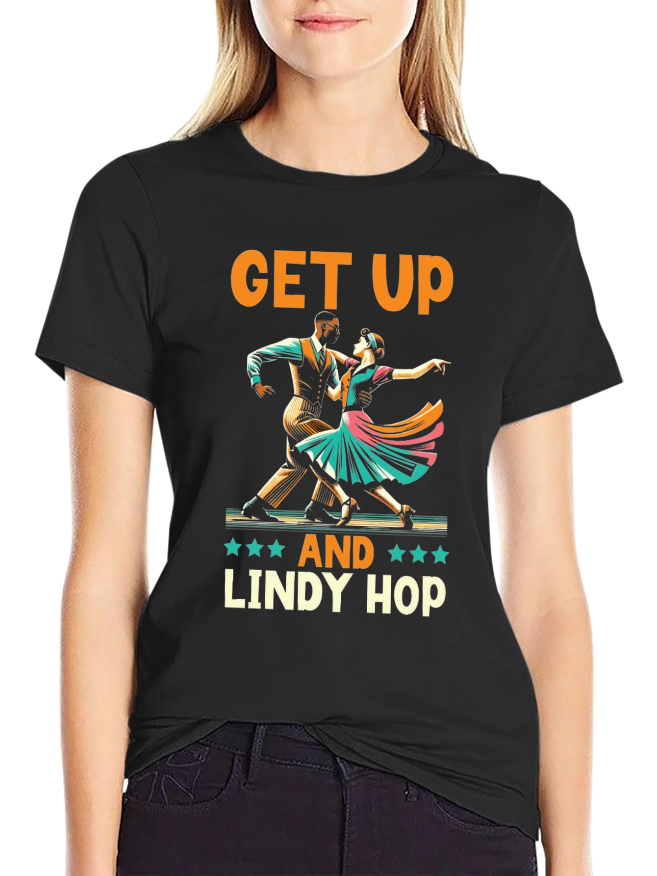 Get Up And Lindy Hop T-Shirt