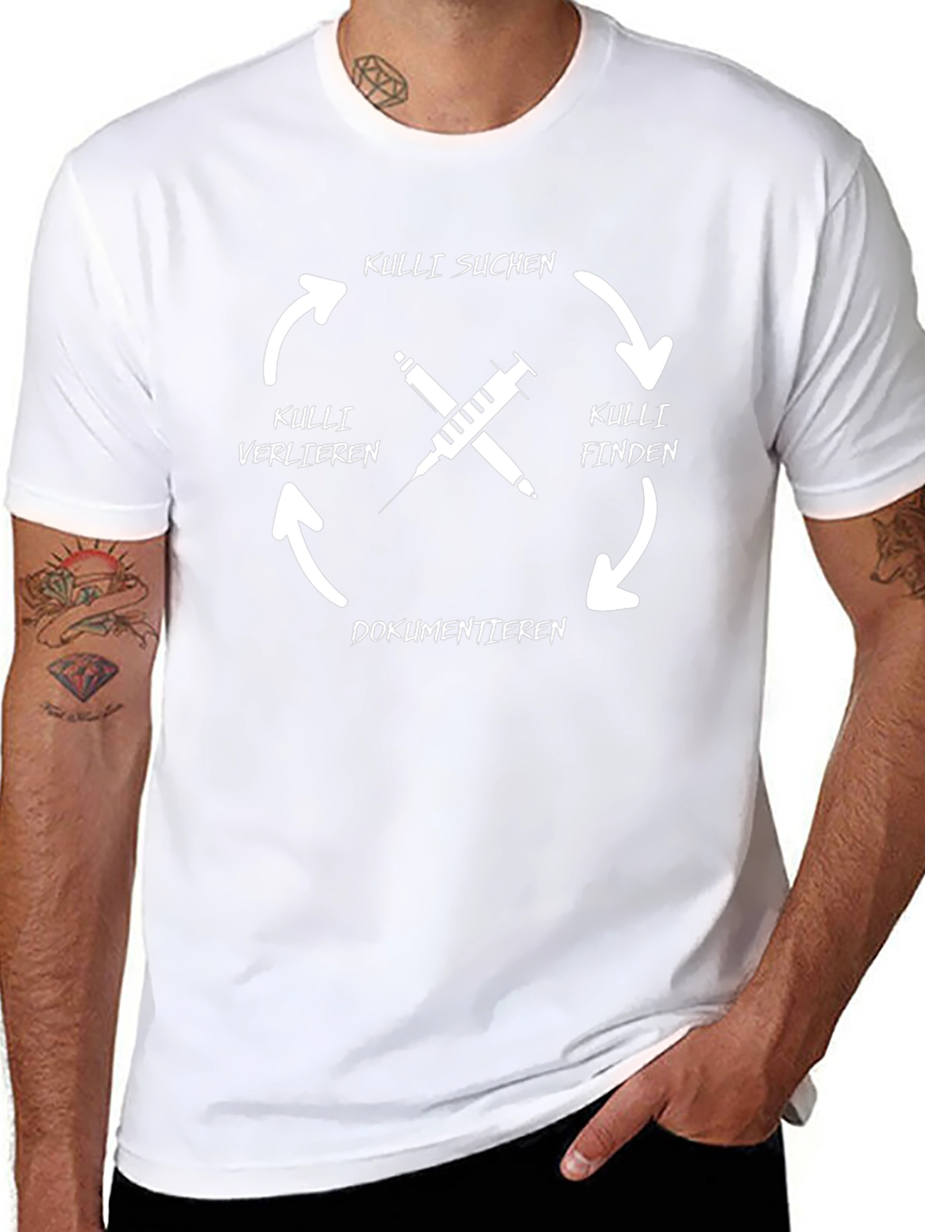 Funny Medical T-Shirt - Search Find Lose