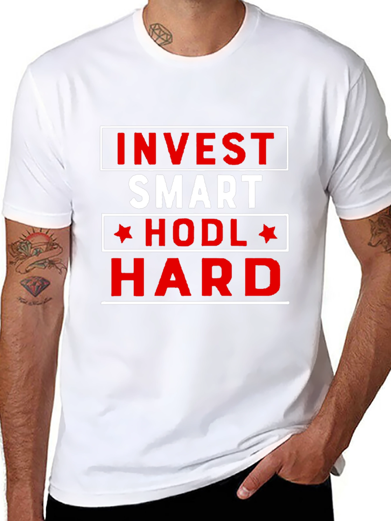 Invest Smart HODL Hard T-Shirt