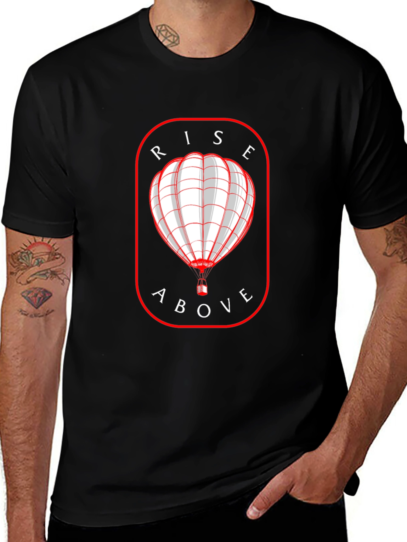 Rise Above Graphic T-Shirt